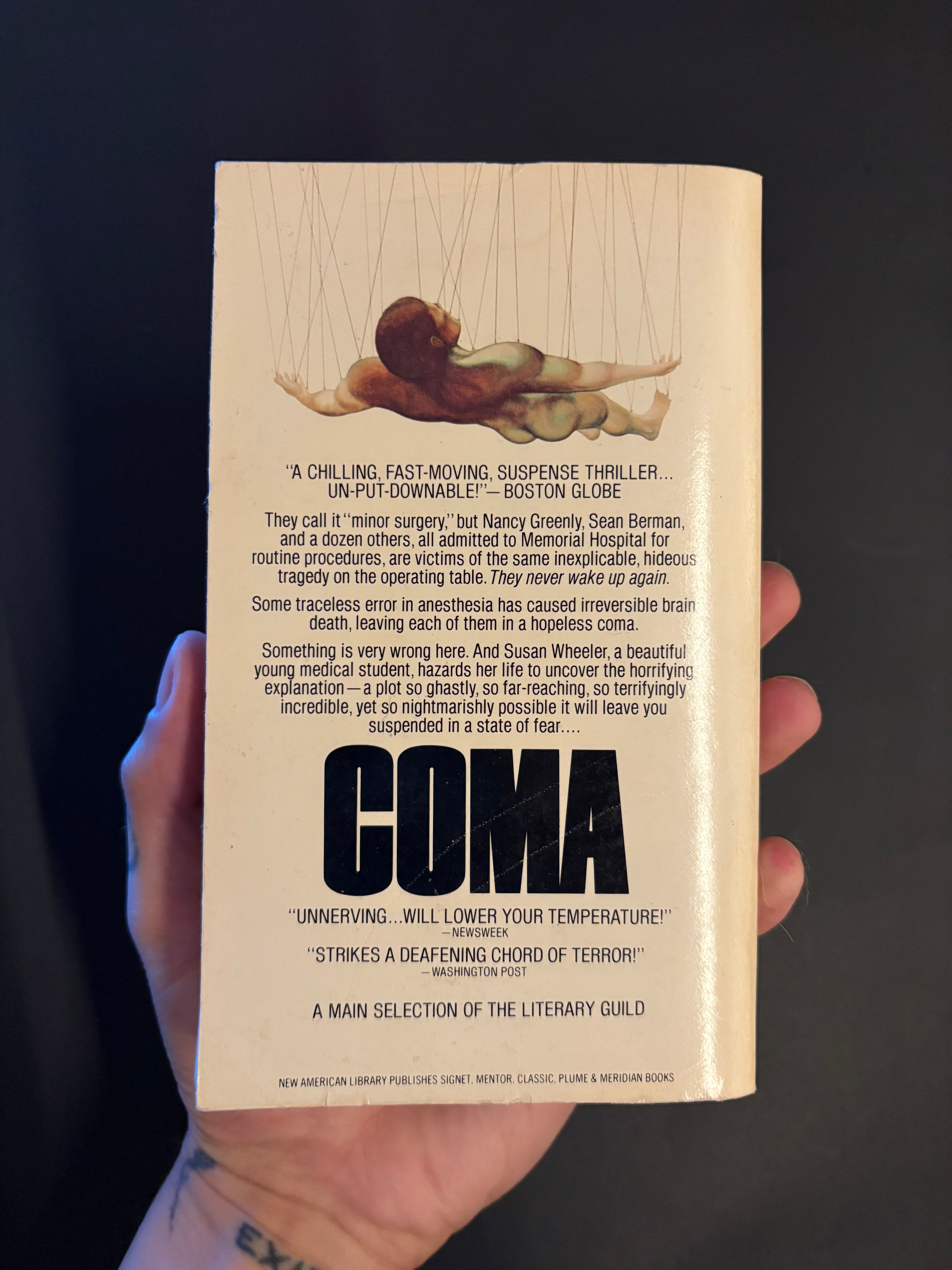 Coma © 1977 by Robin Cook