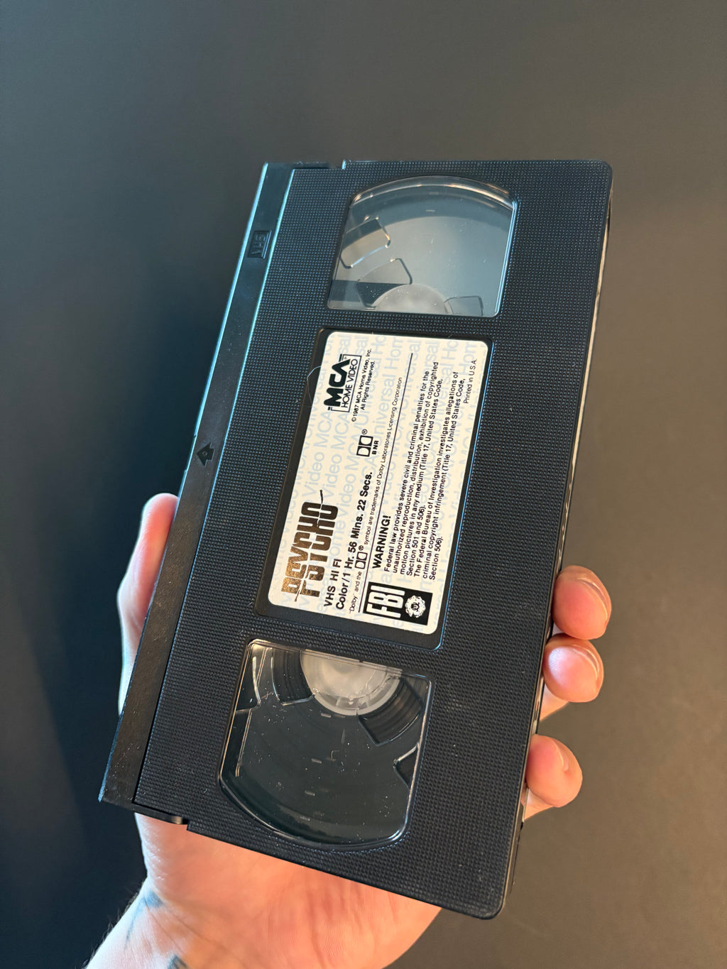 Psycho (1960) VHS