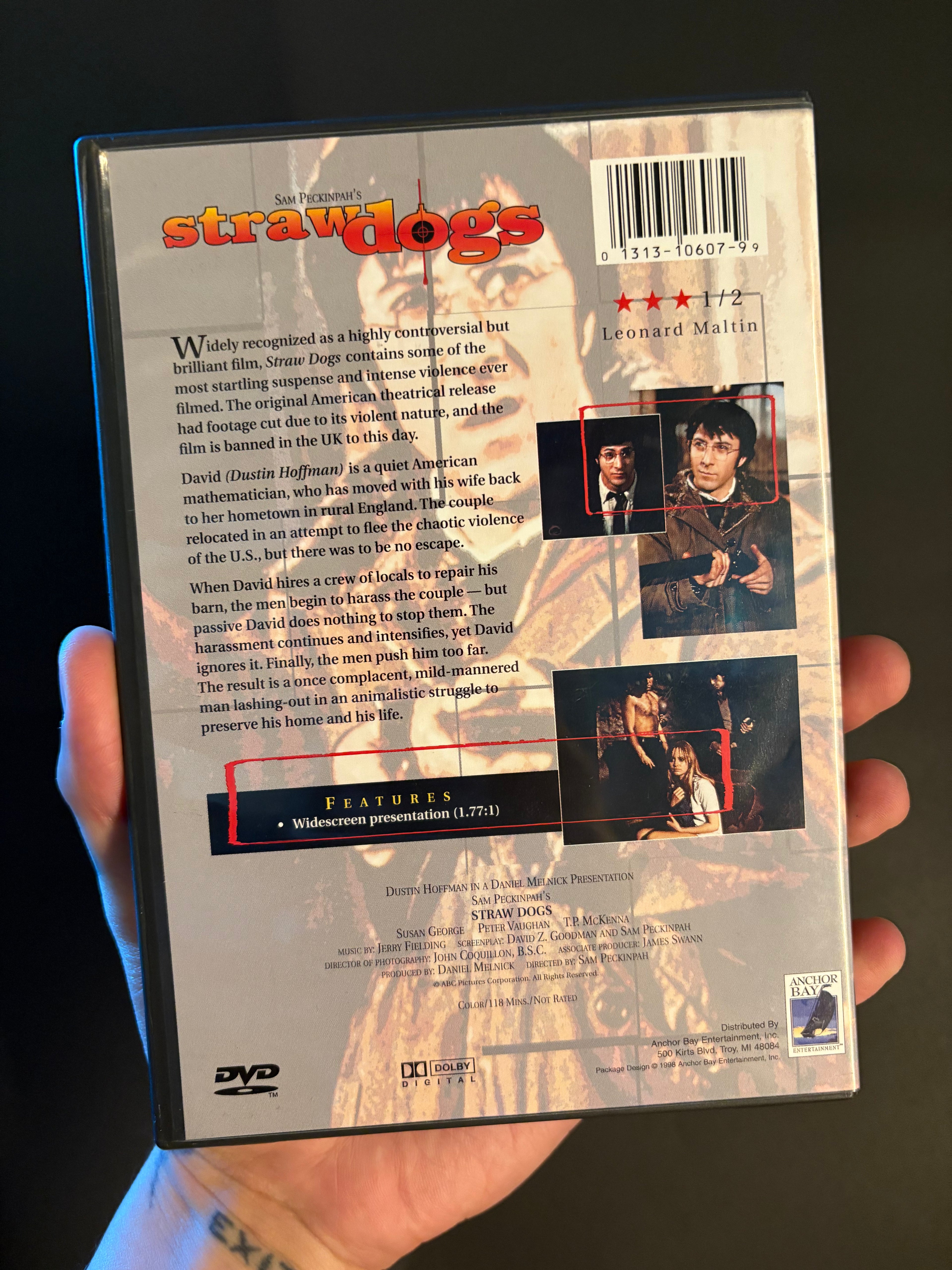 Straw Dogs (1971) DVD