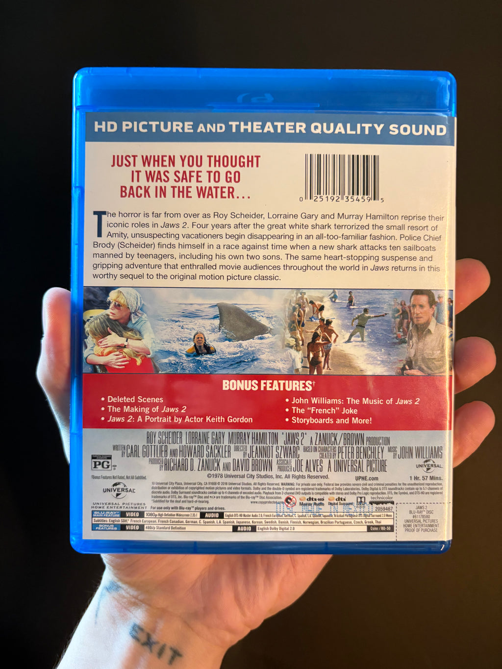 Jaws 2 (1978) Blu-ray