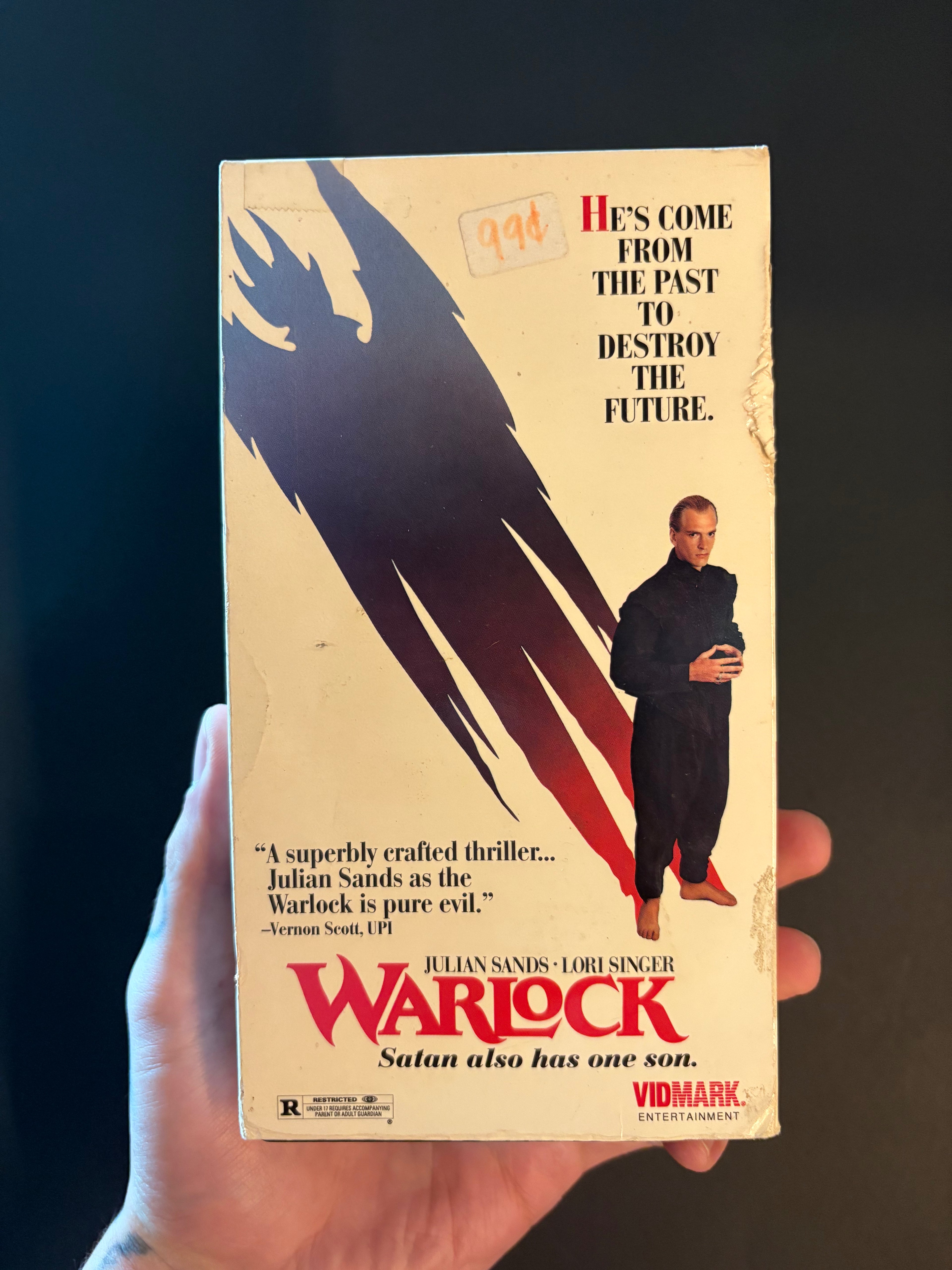 Warlock (1989) VHS
