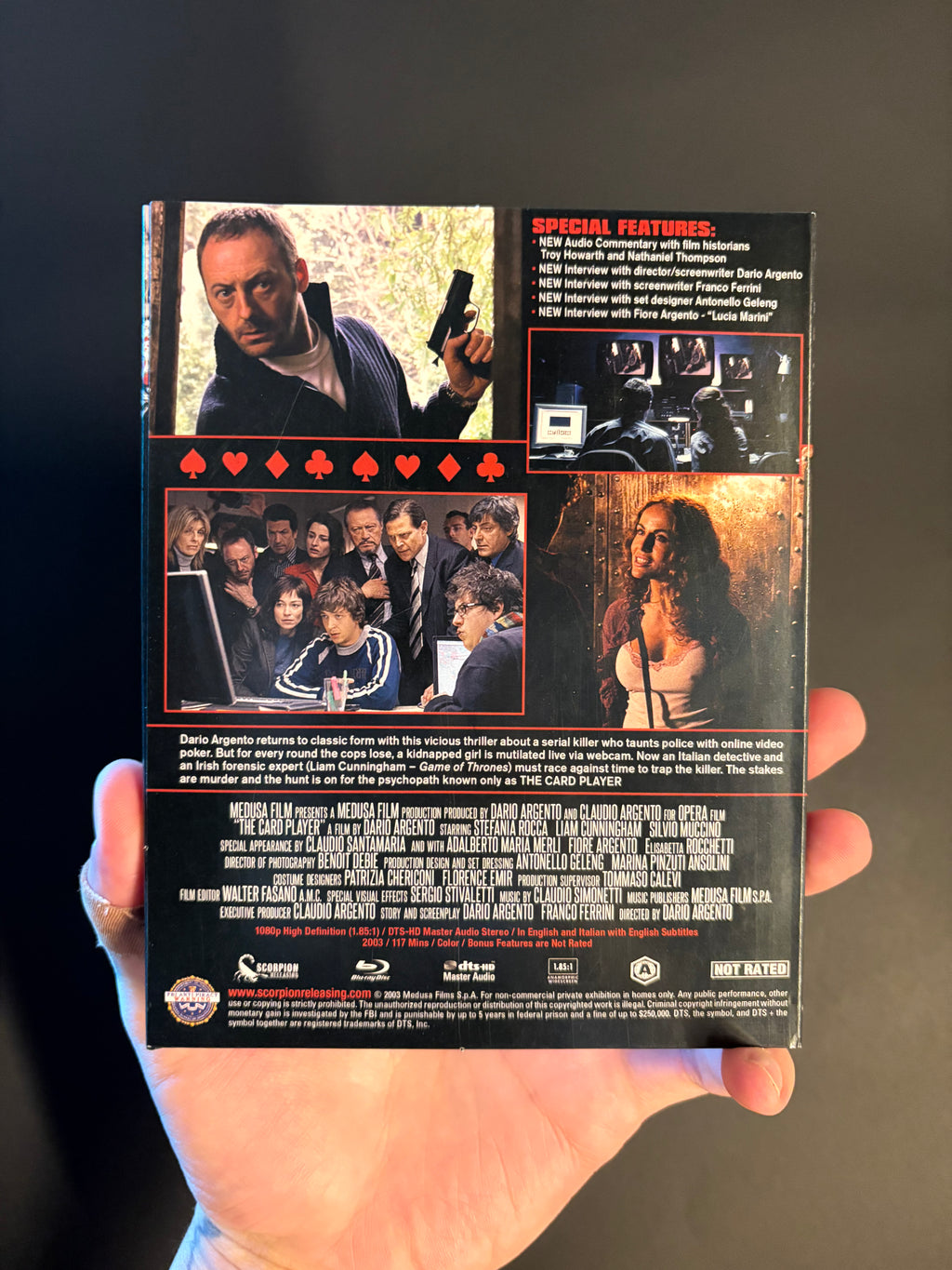 The Card Player (2003) Blu-ray
