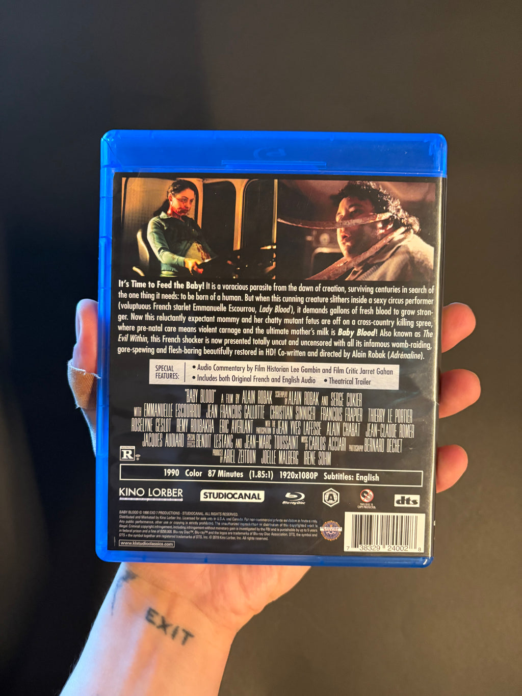 Baby Blood (1990) Blu-ray