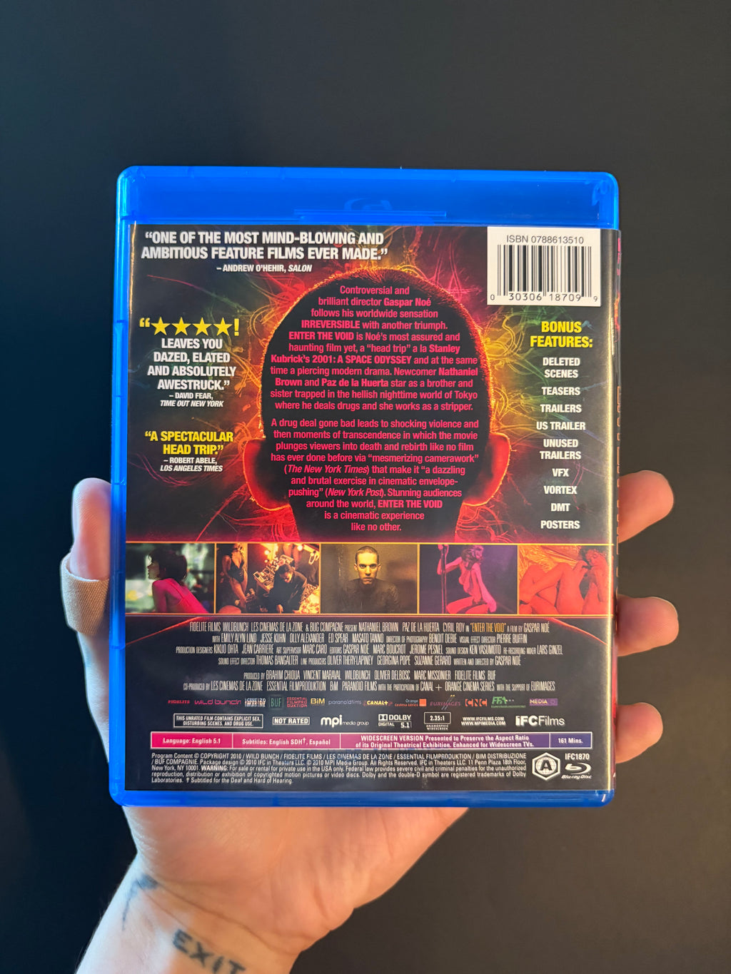 Enter the Void (2009) Full-Length Director’s Cut Blu-ray