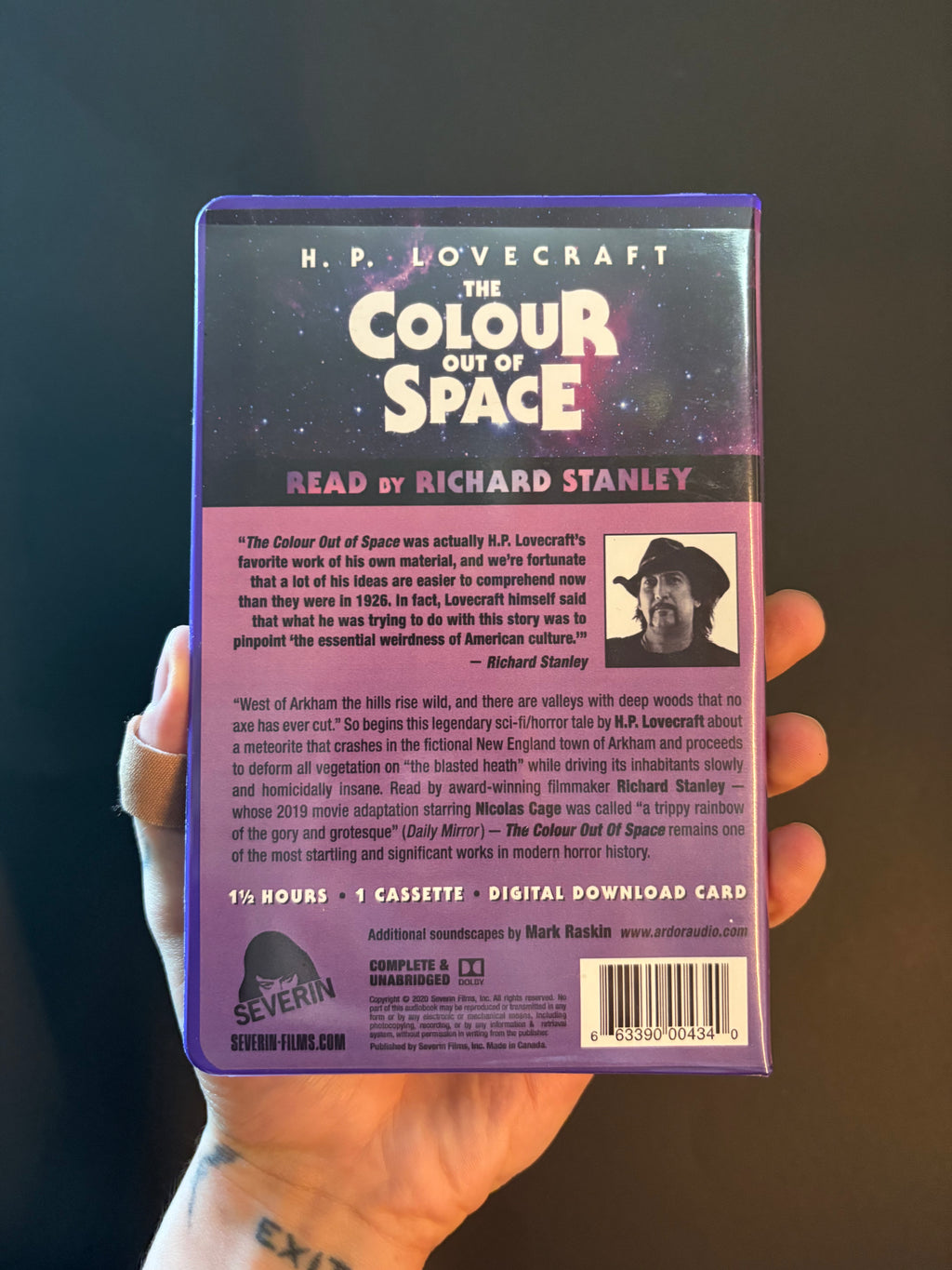 H.P. Lovecraft’s The Colour Out of Space (Audiobook) read by Richard Stanley