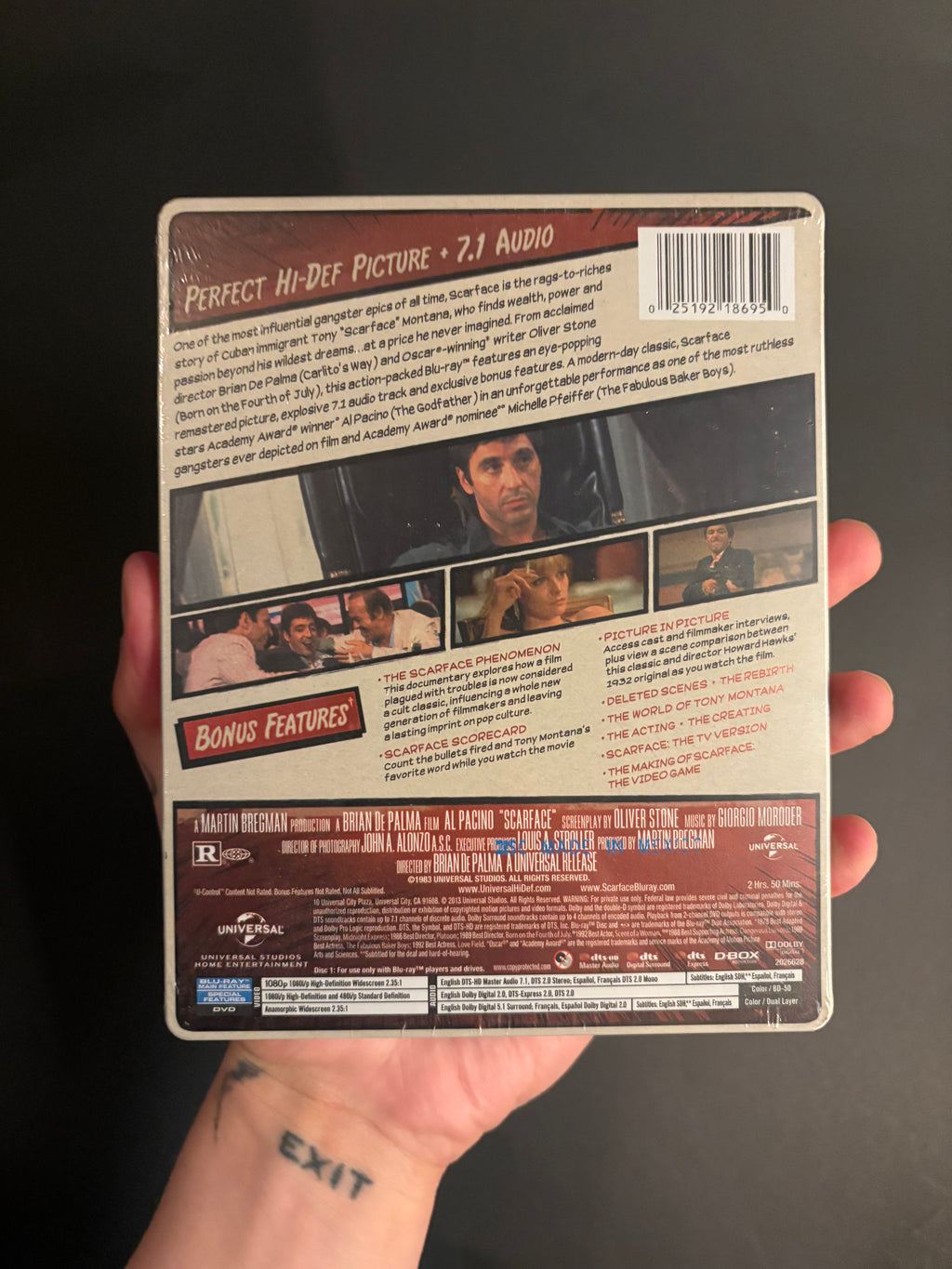Scarface (1983) Limited Edition Steelbook Blu-ray