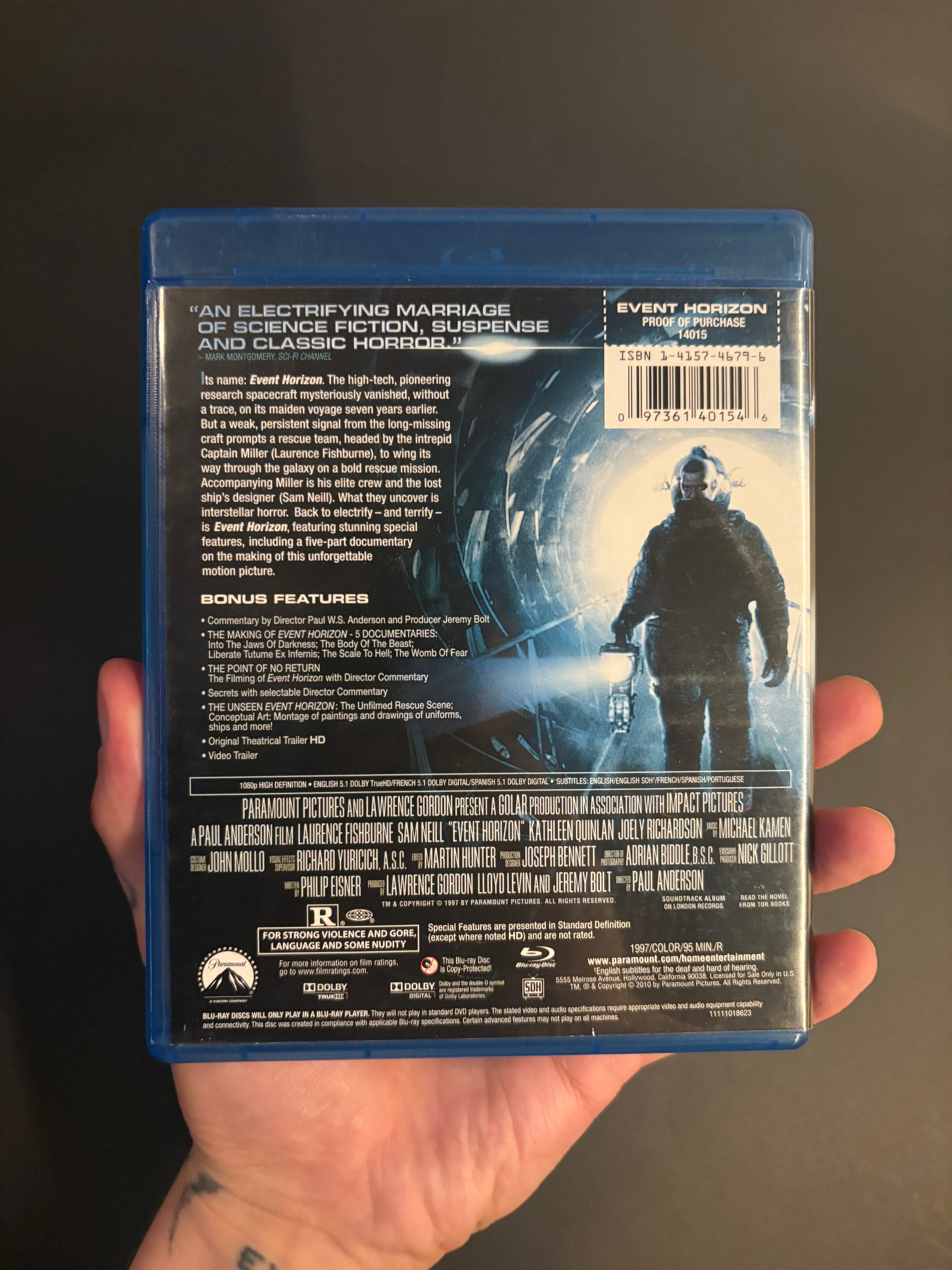 Event Horizon (1997) Blu-ray