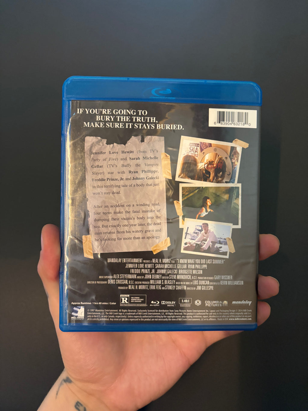 I Know What You Did Last Summer (1997) Blu-ray