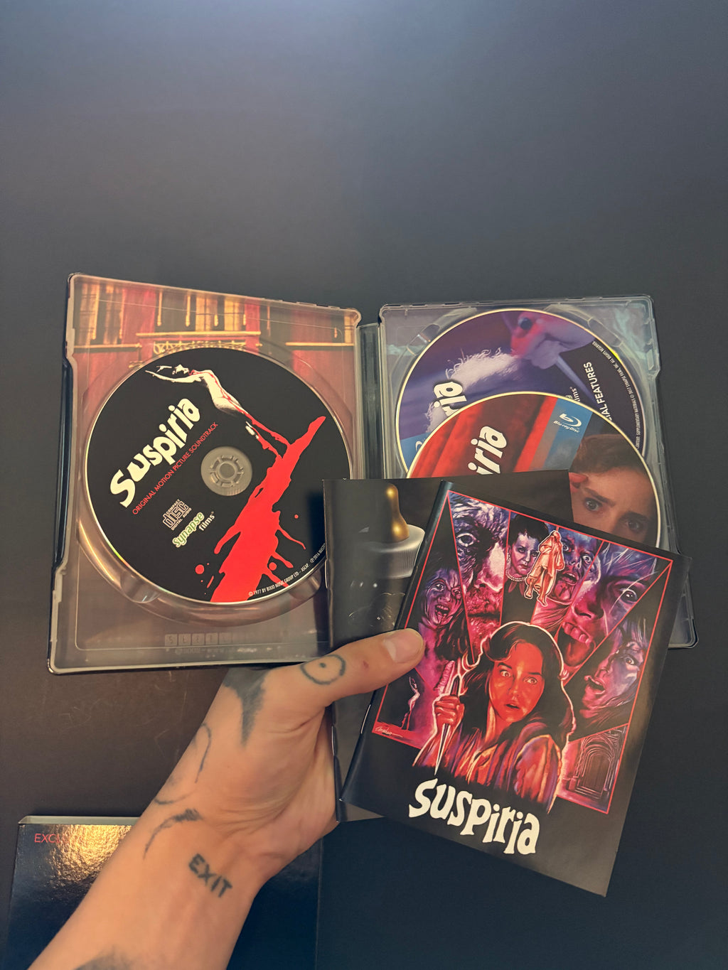 Suspiria (1977) Limited Edition Steelbook Blu-ray