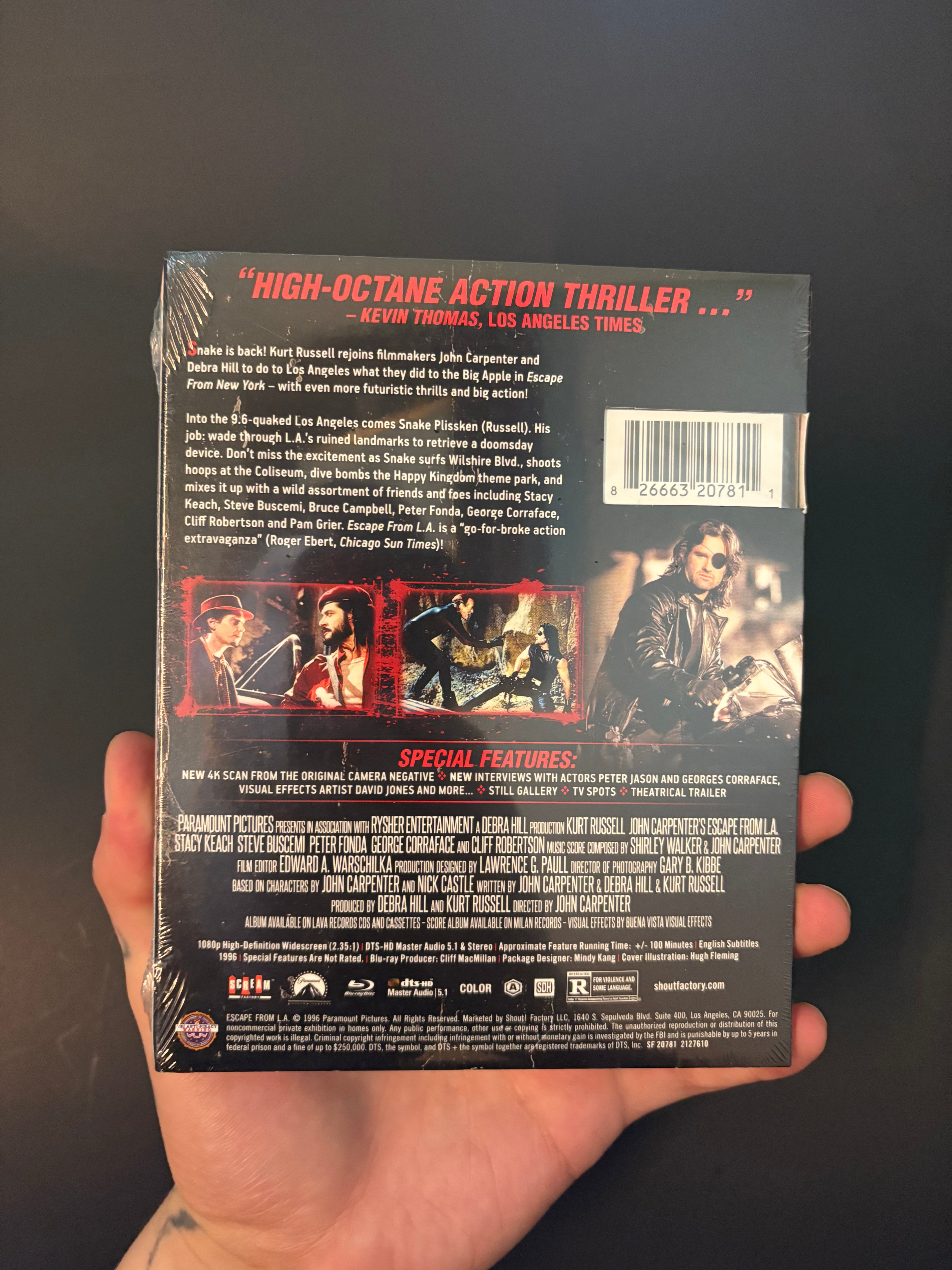 Escape from L.A. (1996) Collector’s Edition Blu-ray