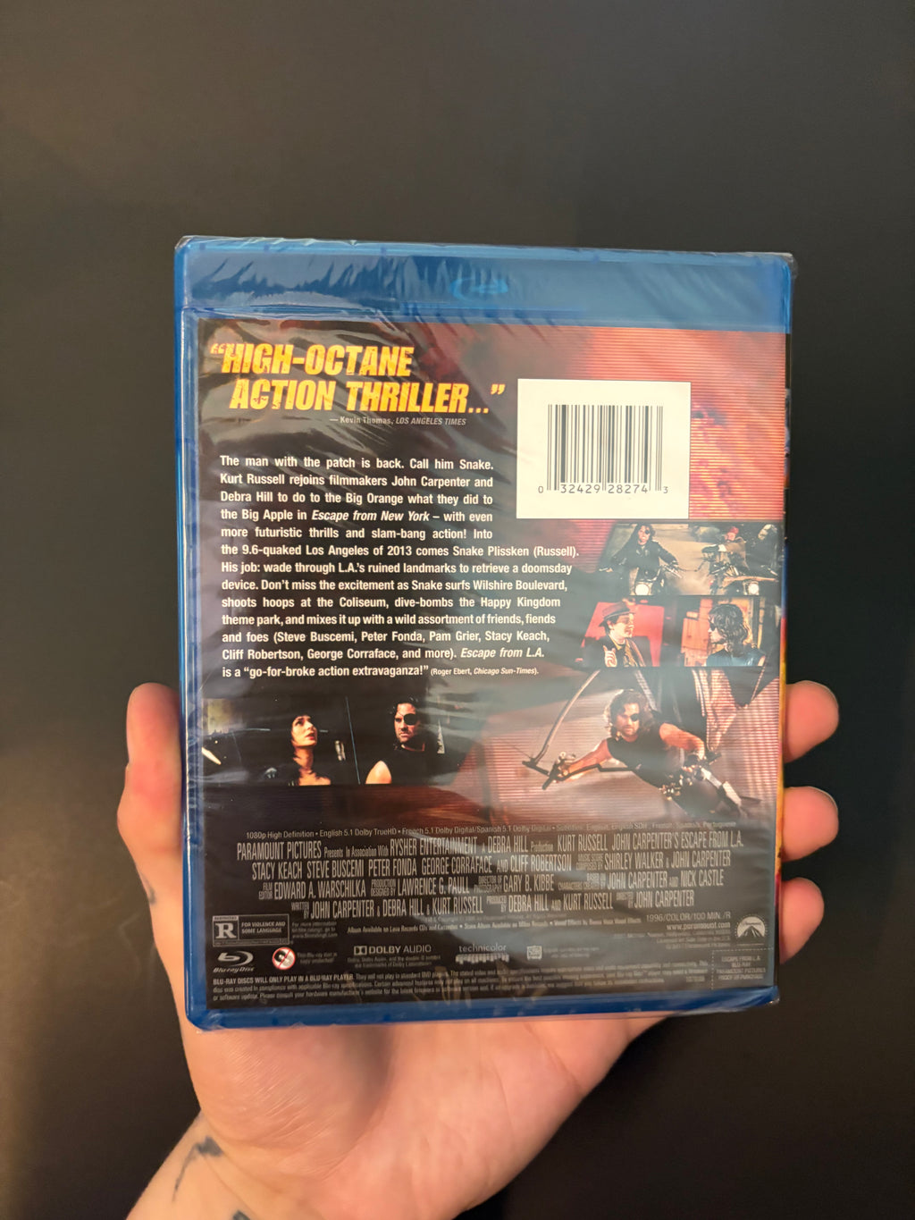 Escape from L.A. (1996) Blu-ray