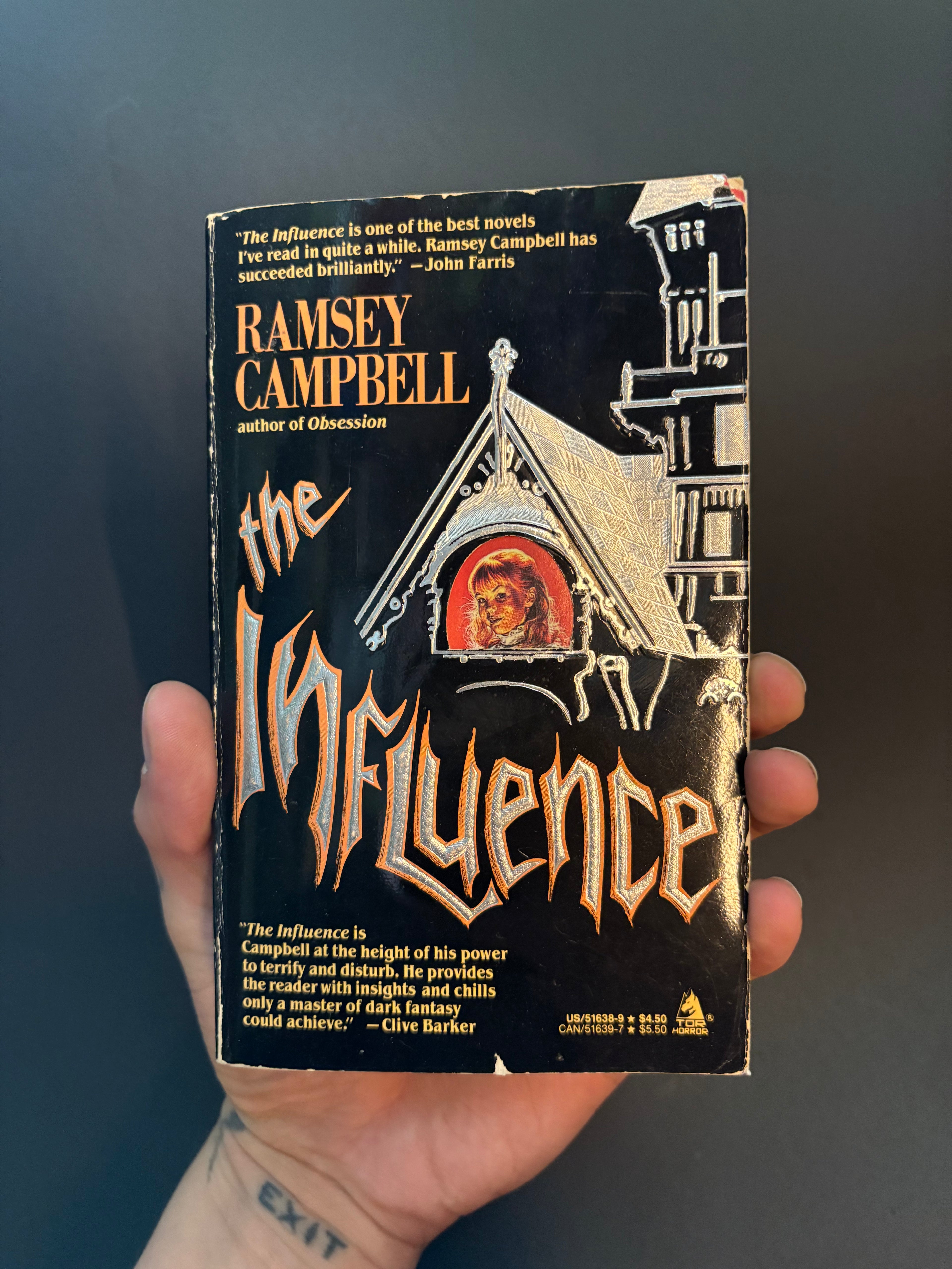 The Influence © 1988 by Ramsey Campbell