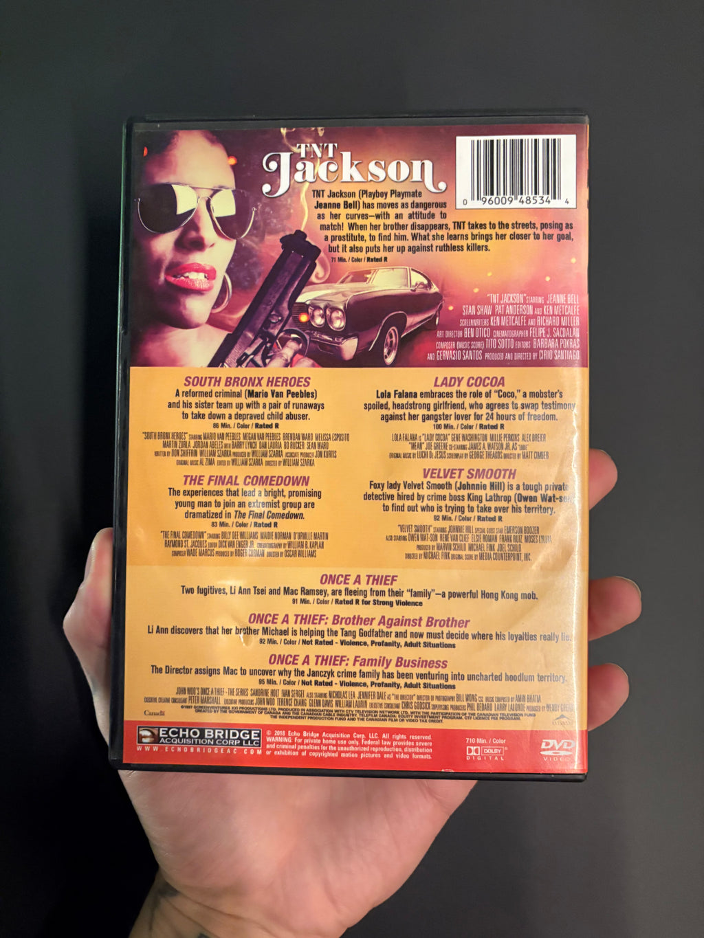 TNT Jackson (1974) + 7 Bonus Movies Multi-Pack DVD