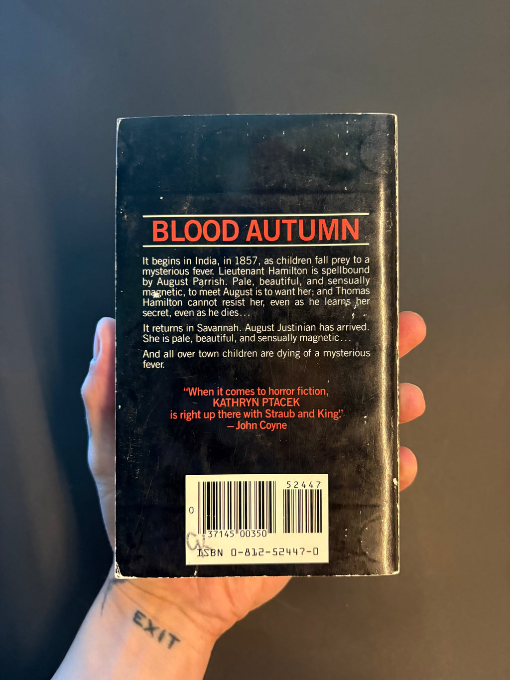 Blood Autumn © 1985 by Kathryn Ptacek