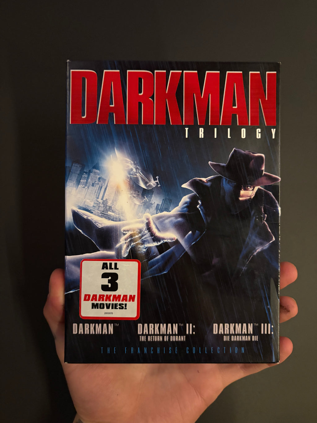 Darkman (1990) / Darkman II: The Return of Durant (1995) / Darkman III: Die Darkman Die (1996) - Darkman Trilogy DVD