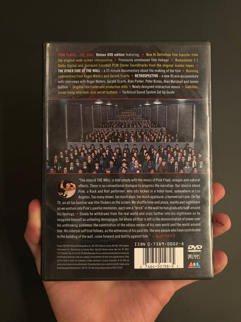 Pink Floyd: The Wall (1982) Deluxe DVD