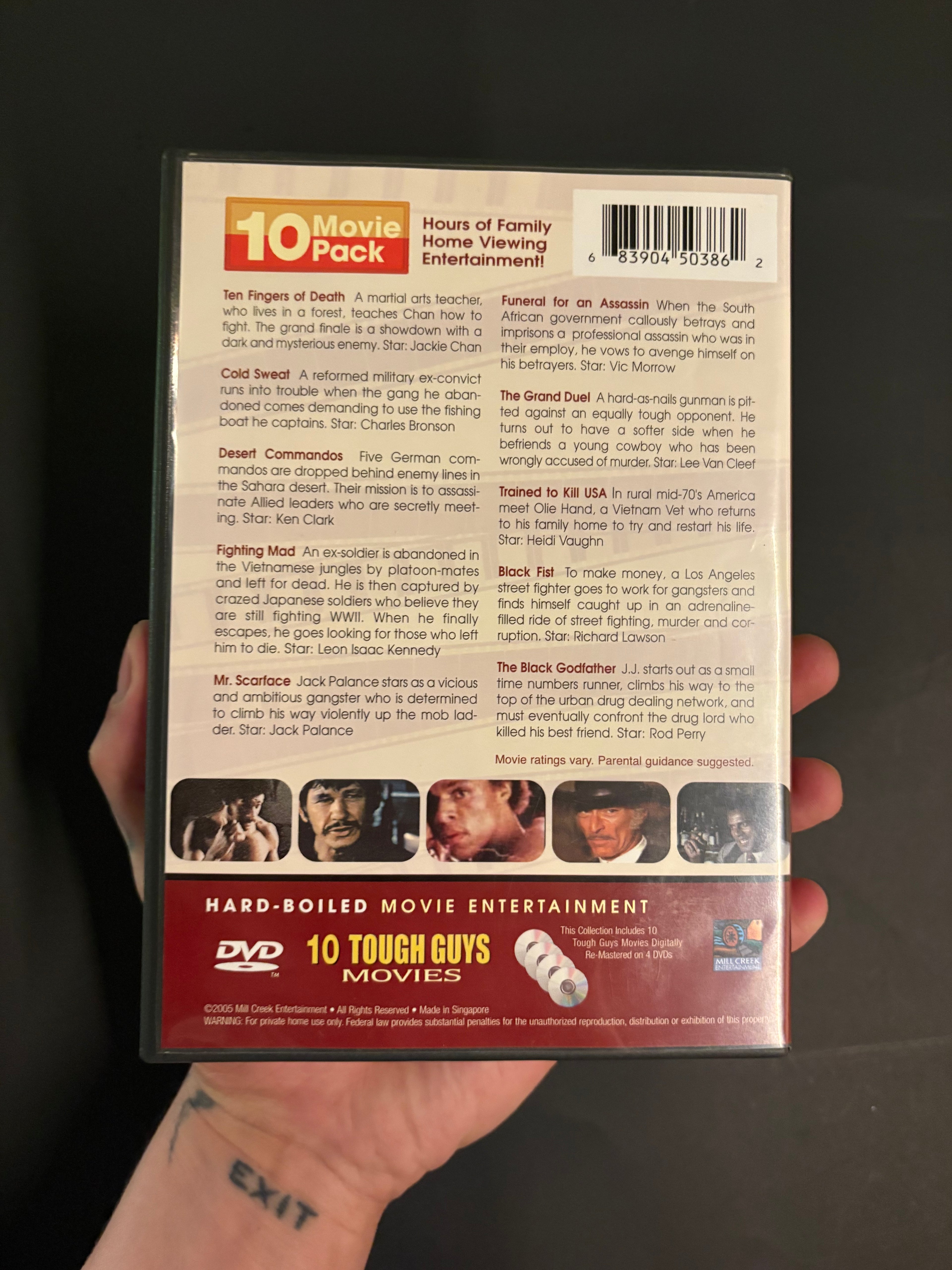 Tough Guys 10-Movie Pack DVD