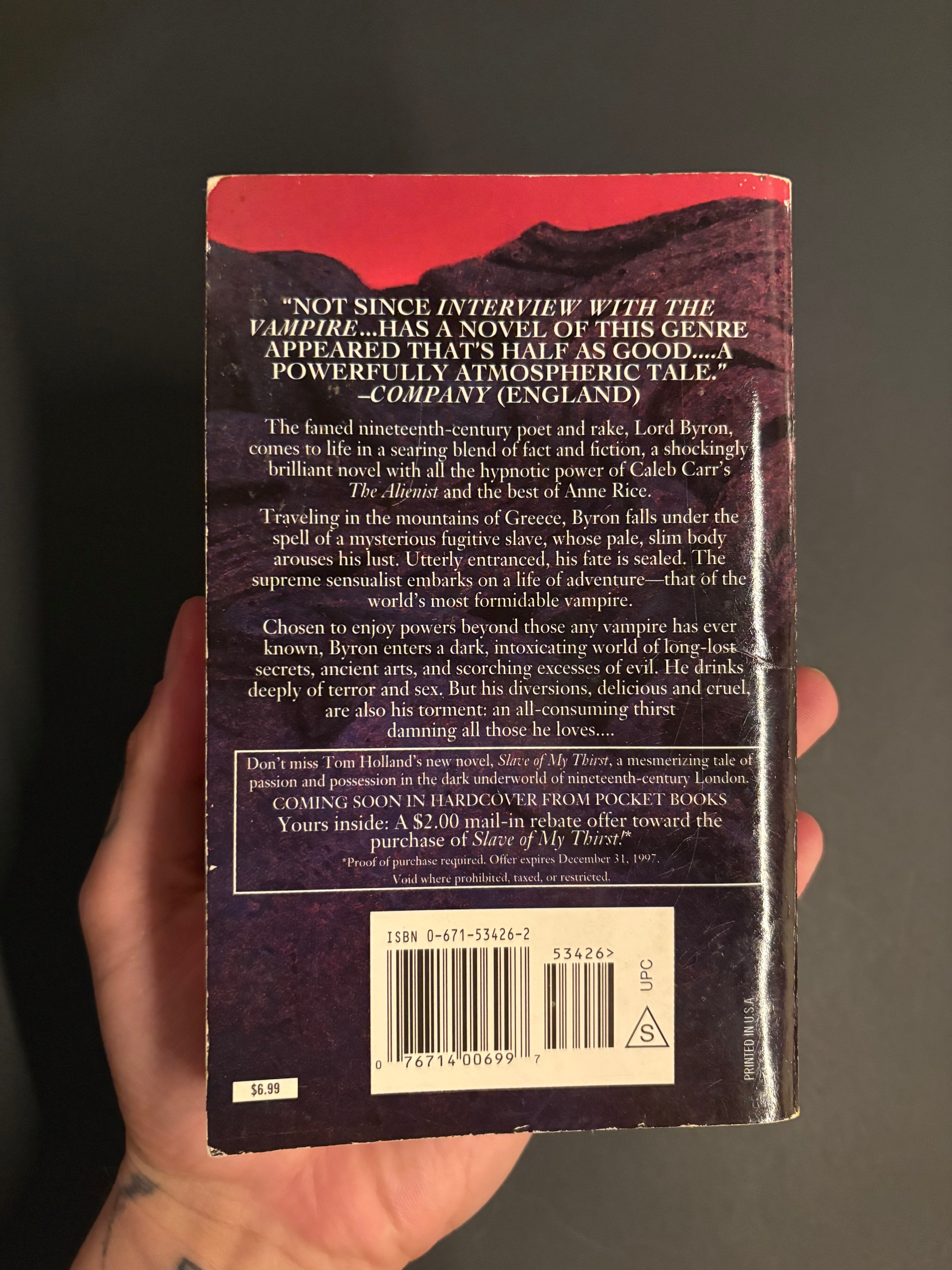 Lord of the Dead © 1995 by Tom Holland