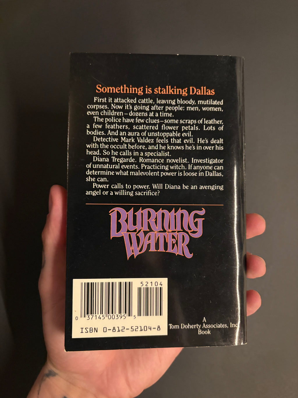 Burning Water © 1989 by Mercedes Lackey