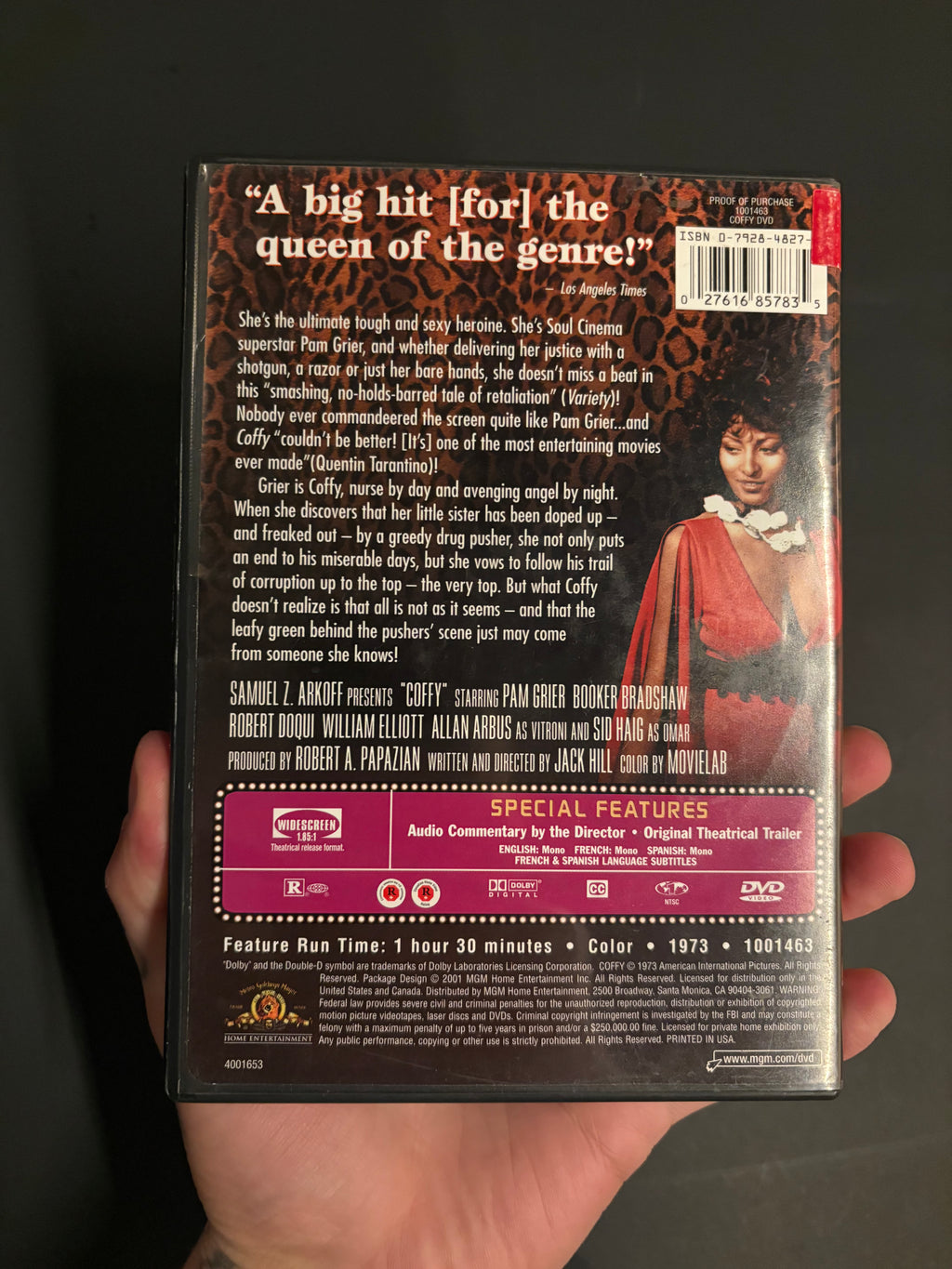 Coffy (1973) Soul Cinema DVD