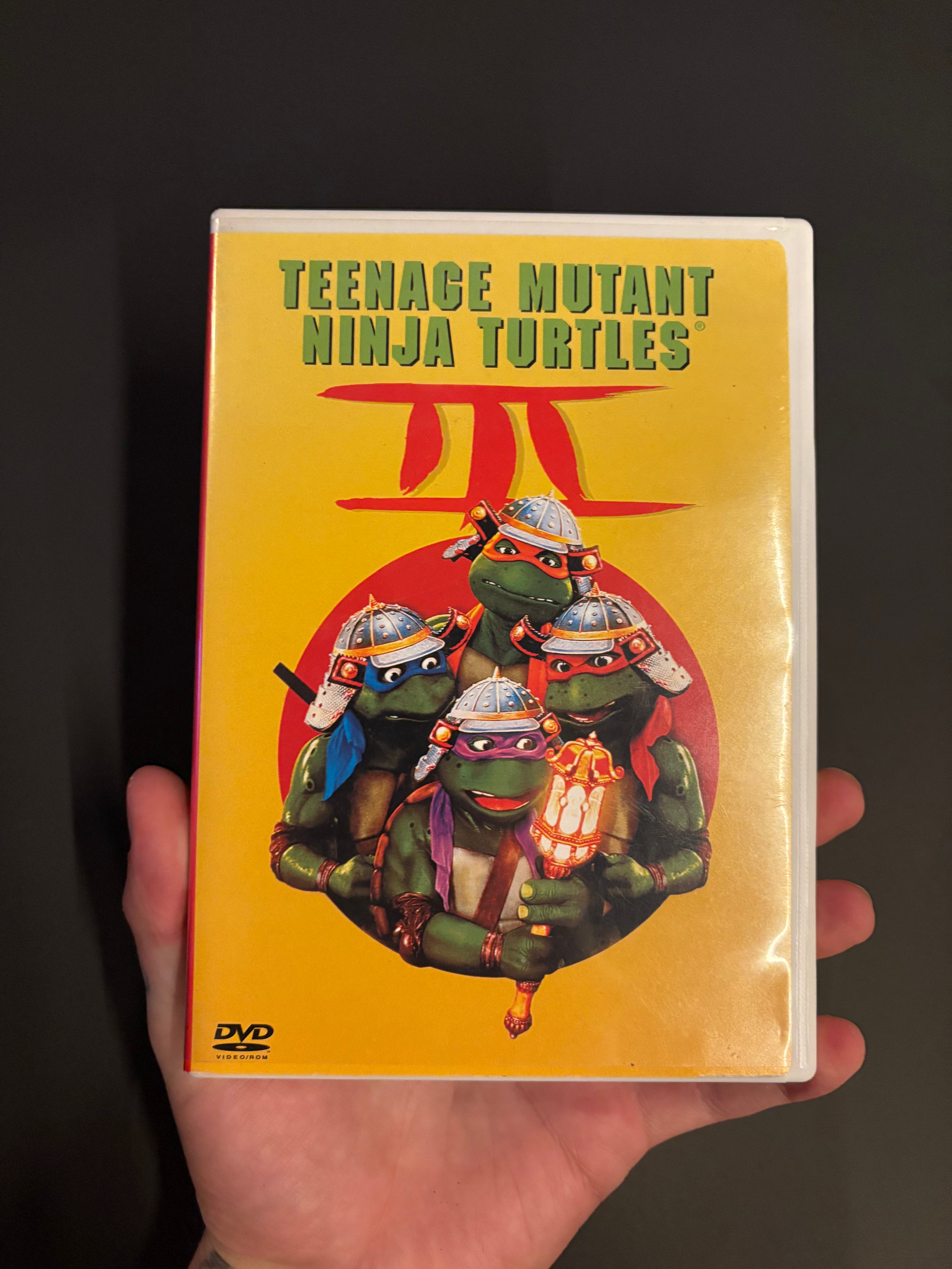 Teenage Mutant Ninja Turtles III (1993) DVD