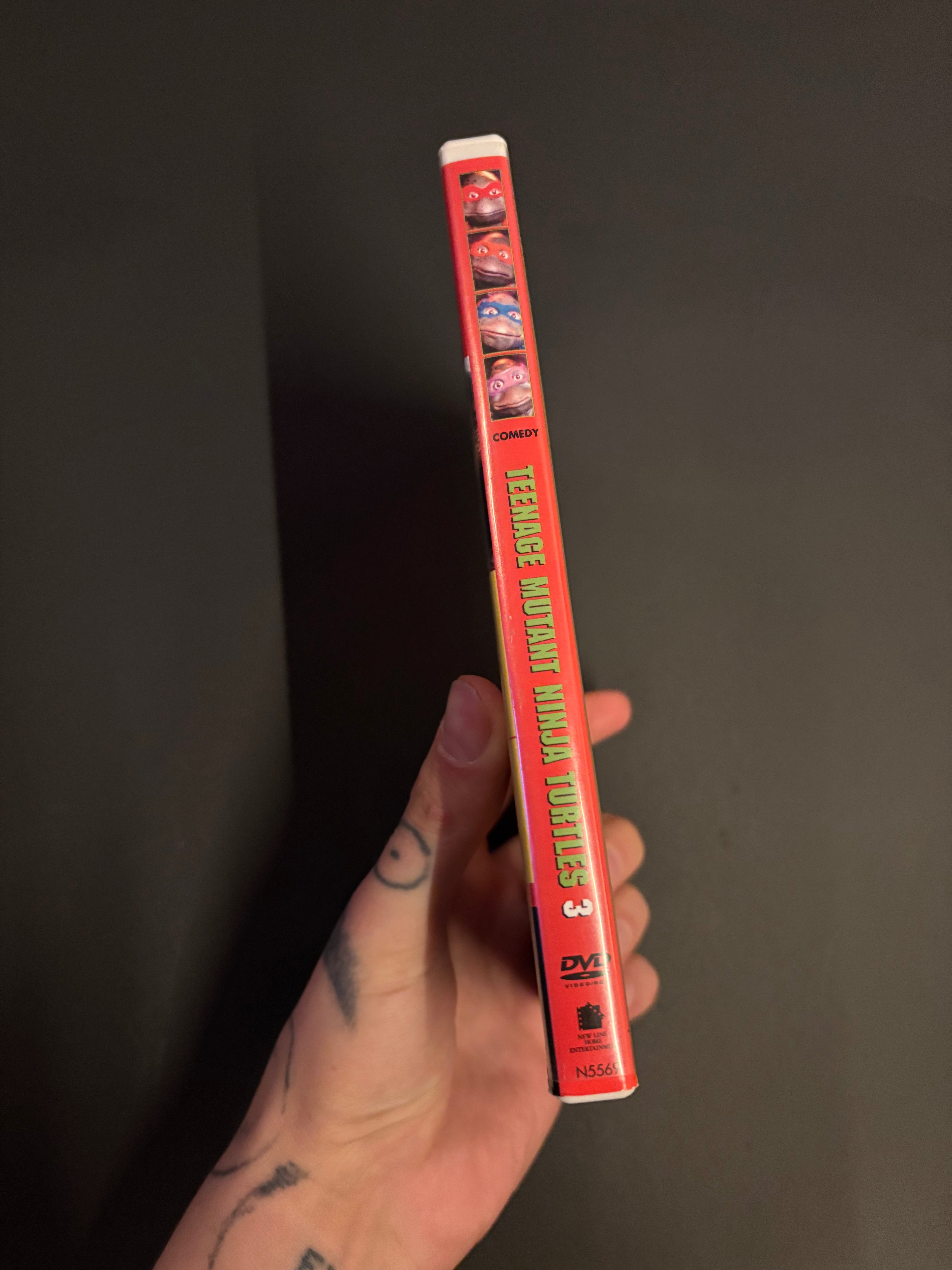 Teenage Mutant Ninja Turtles III (1993) DVD