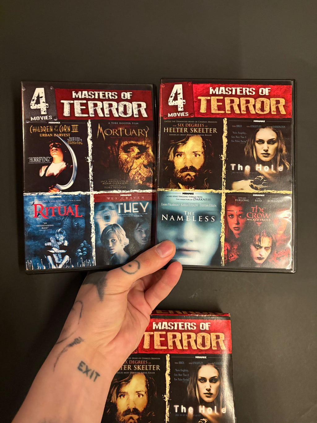 Masters of Terror: Vol. 1 - 8 Movie Collection Boxset DVD