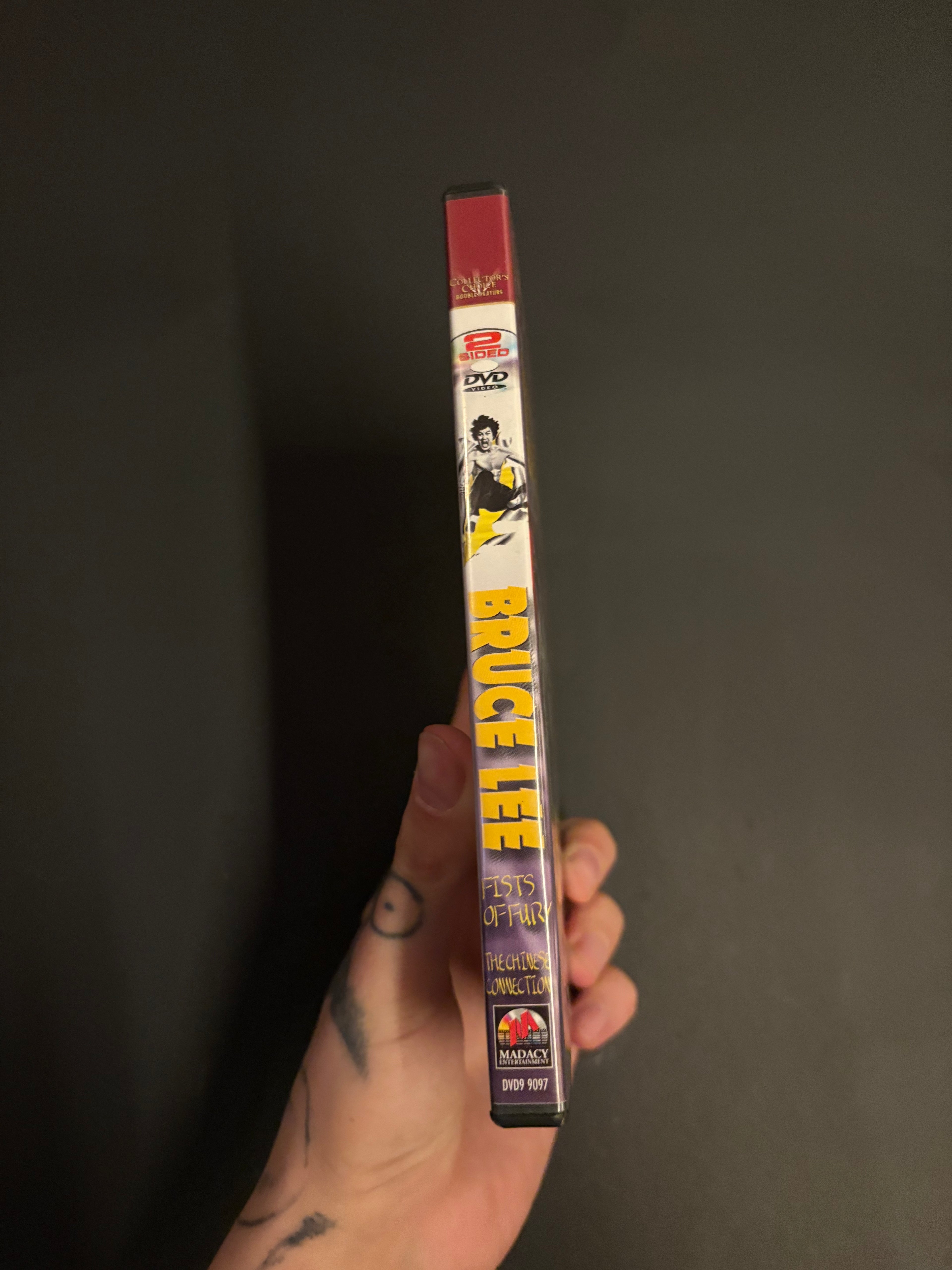 Bruce Lee Double Feature: Fists of Fury (aka The Big Boss) (1971) / The Chinese Connection (aka Fist of Fury) (1972) 2-Sided DVD