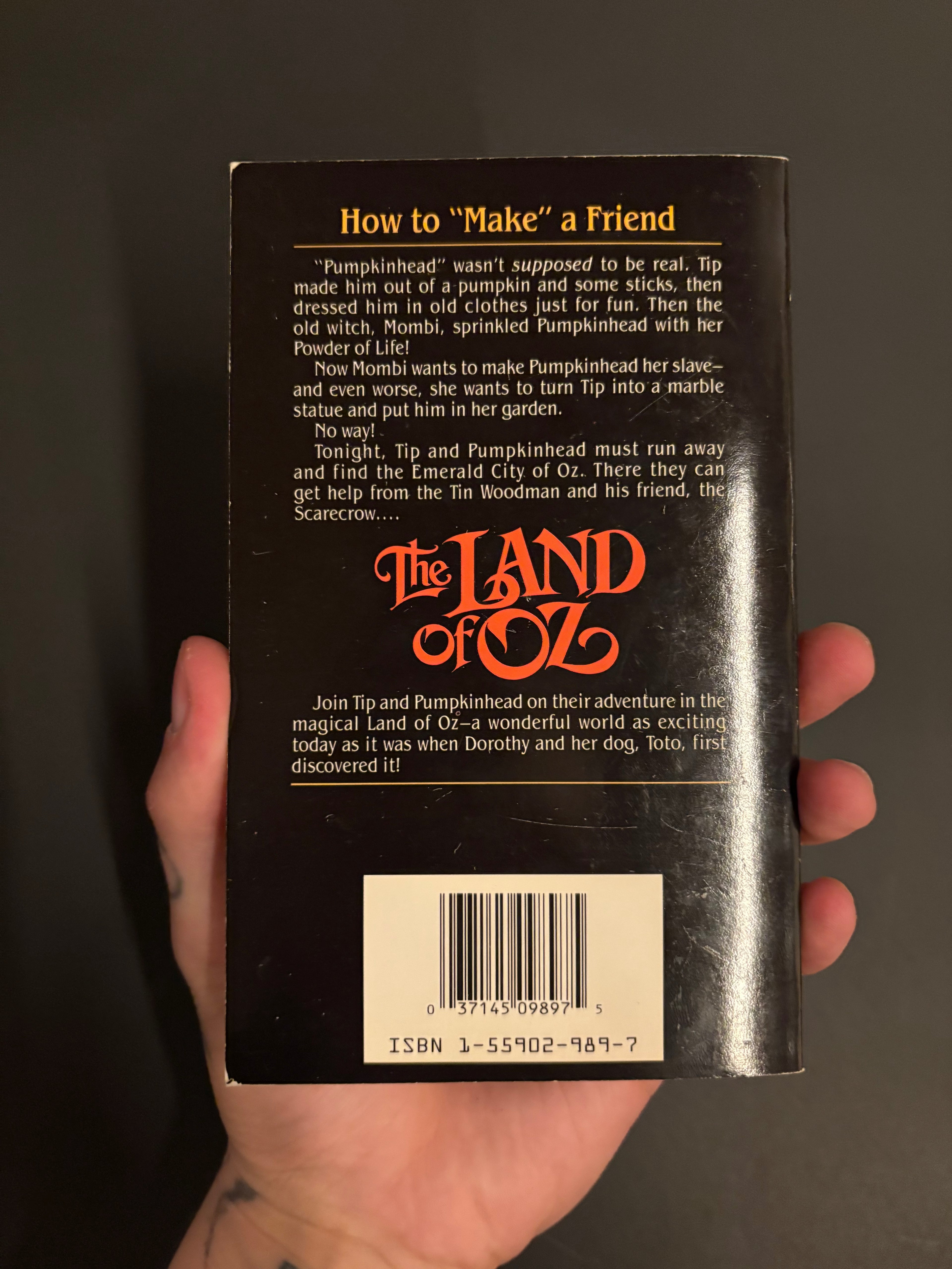 The Land of Oz © 1904 by L. Frank Baum (1995 Wal-Mart Exclusive)
