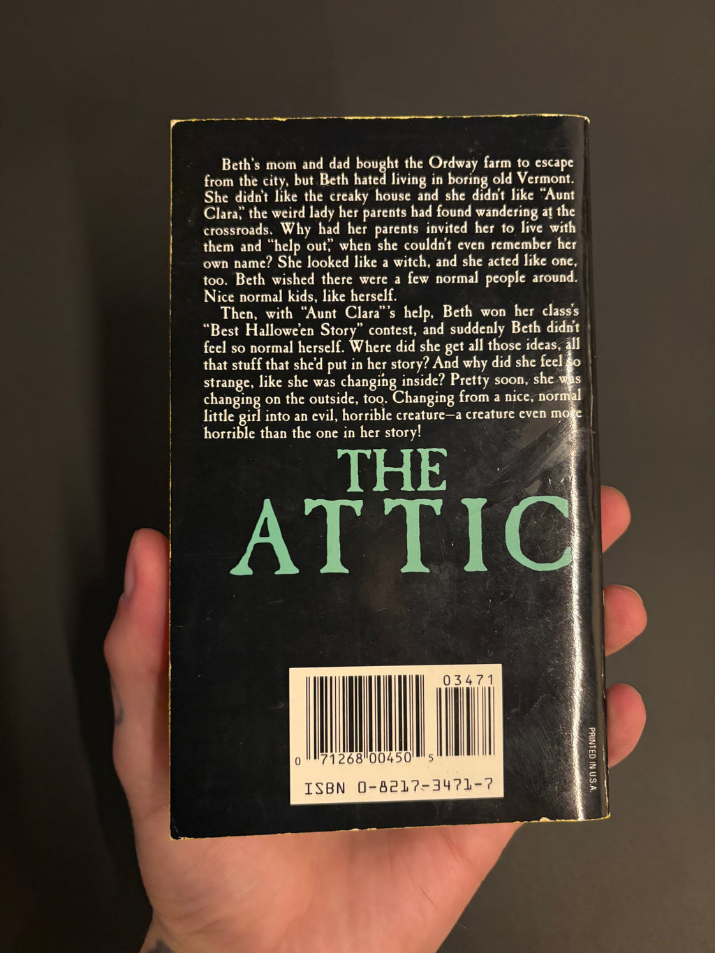 The Attic © 1991 by Jack Scaparro