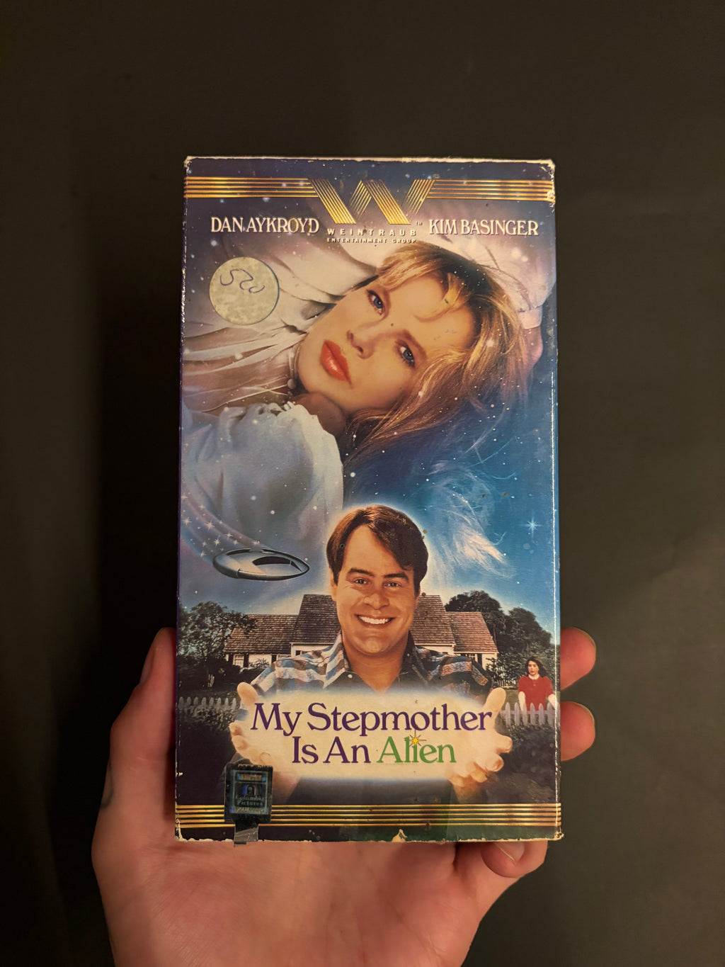My Stepmother is an Alien (1988) VHS