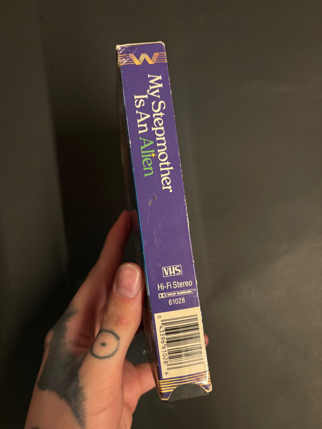 My Stepmother is an Alien (1988) VHS