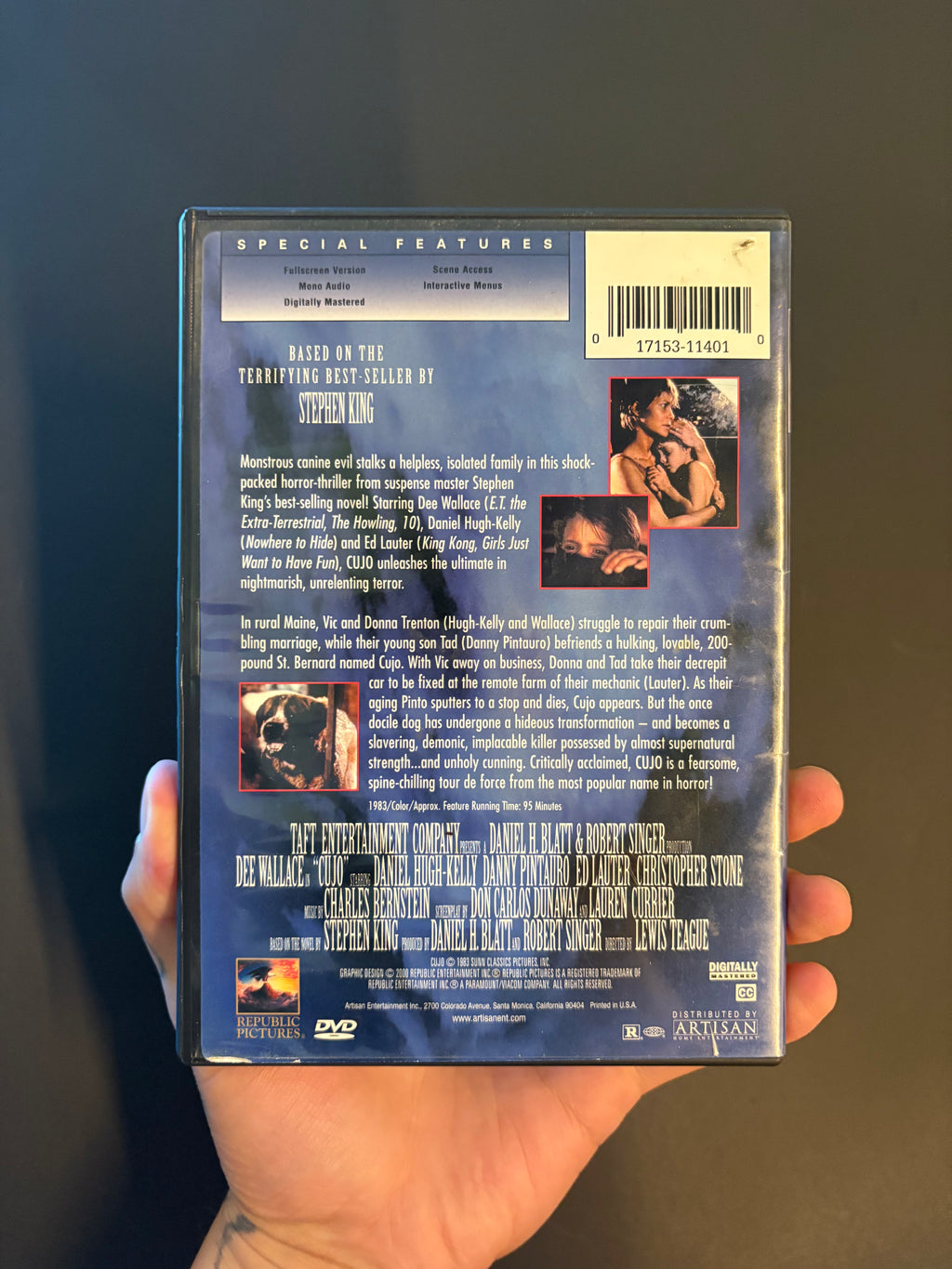 Cujo (1983) DVD