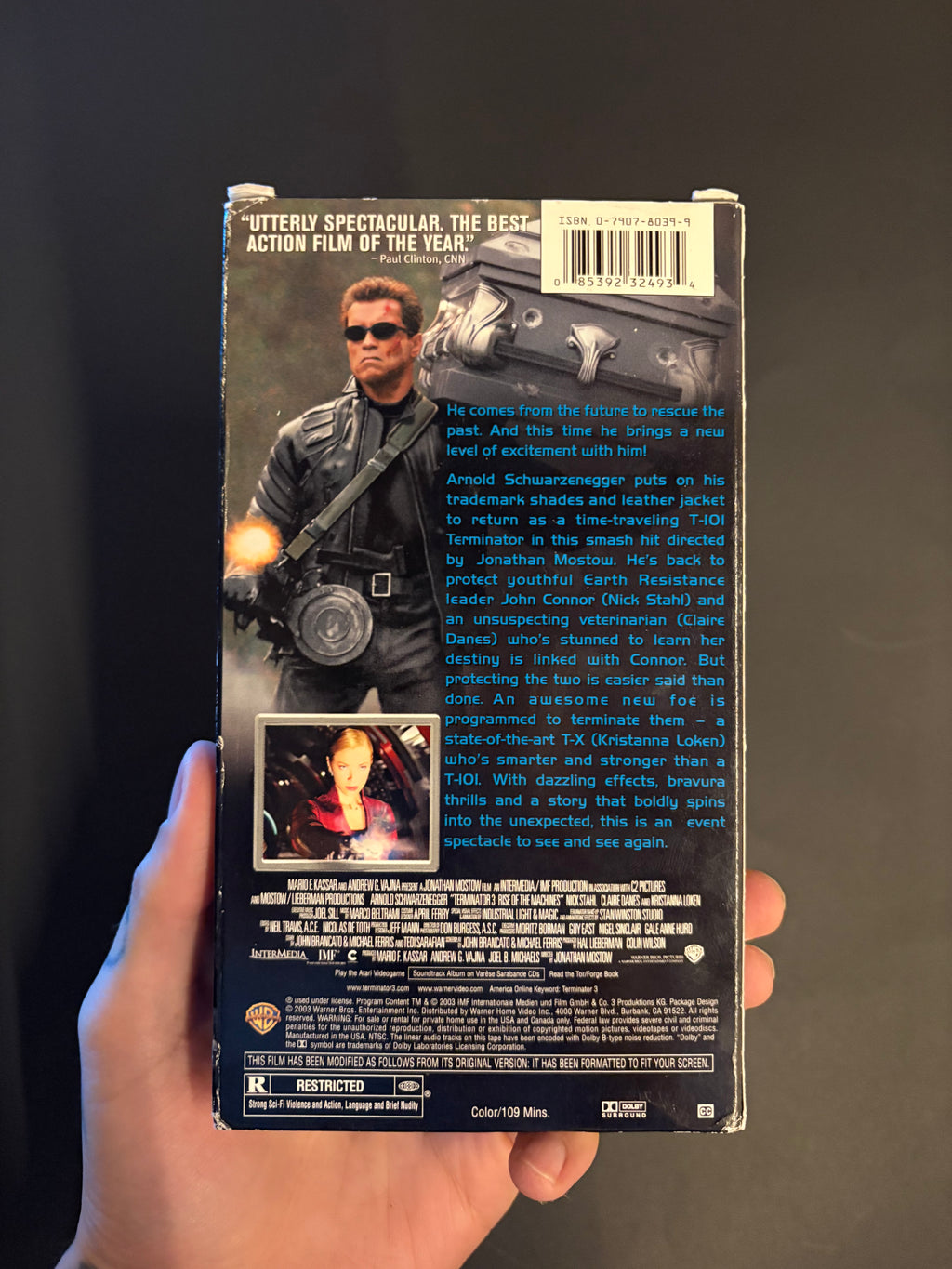 Terminator 3: Rise of the Machines (2003) VHS