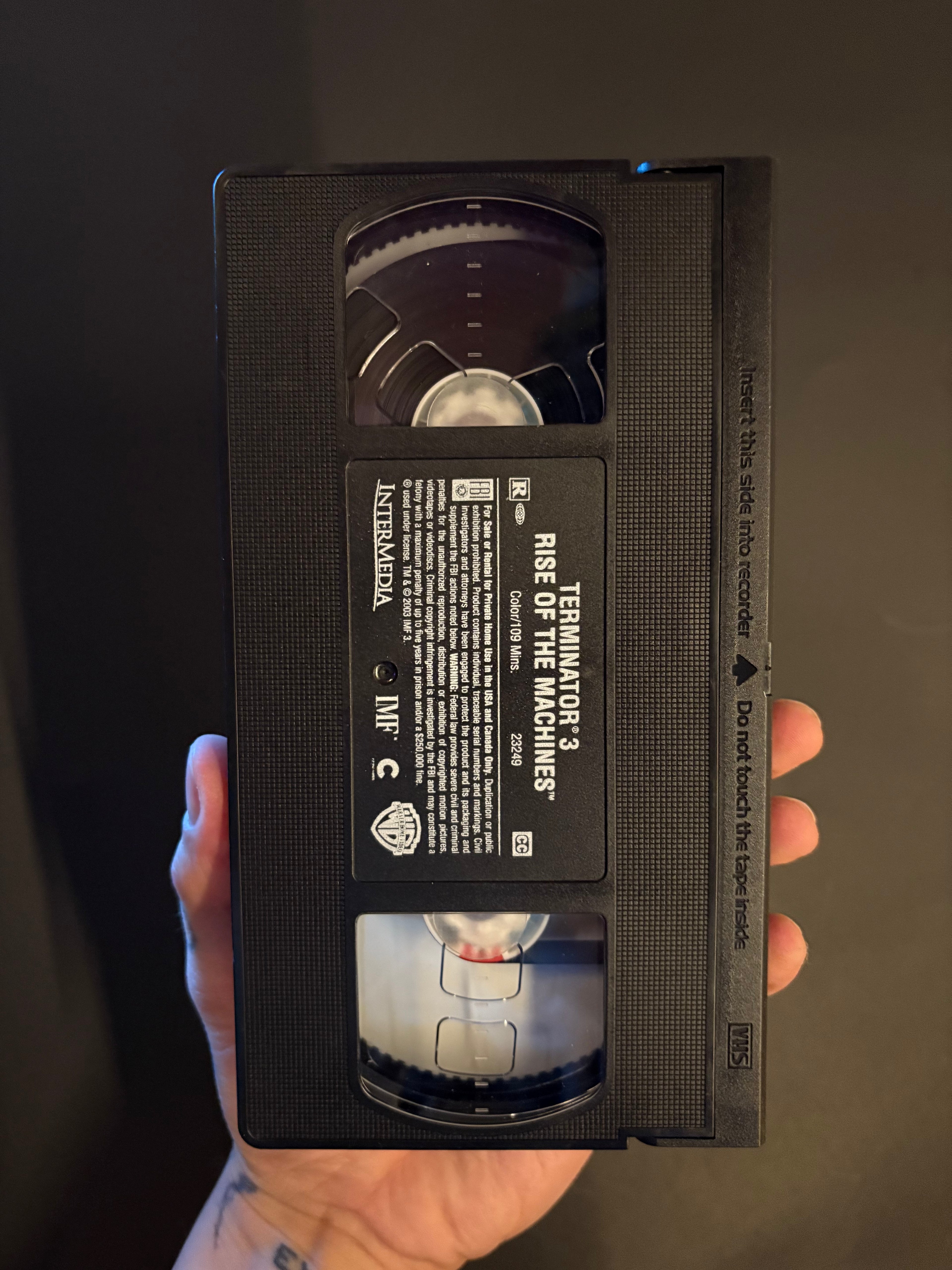 Terminator 3: Rise of the Machines (2003) VHS