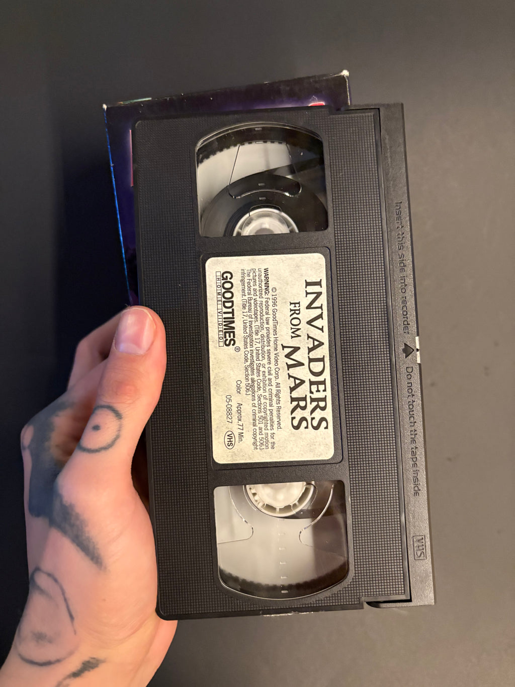 Invaders from Mars (1953) VHS