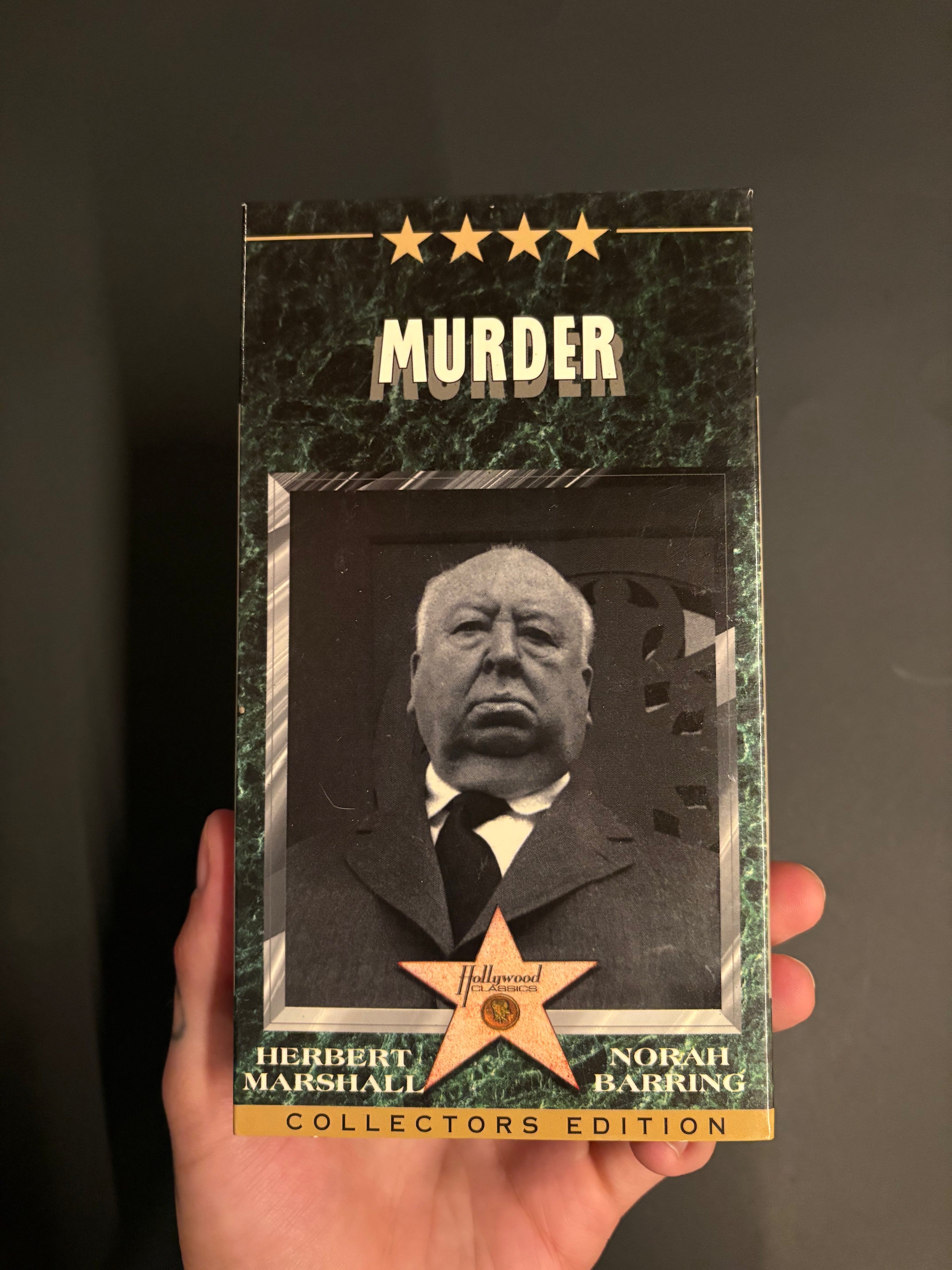 Murder! (1930) Collector’s Edition VHS