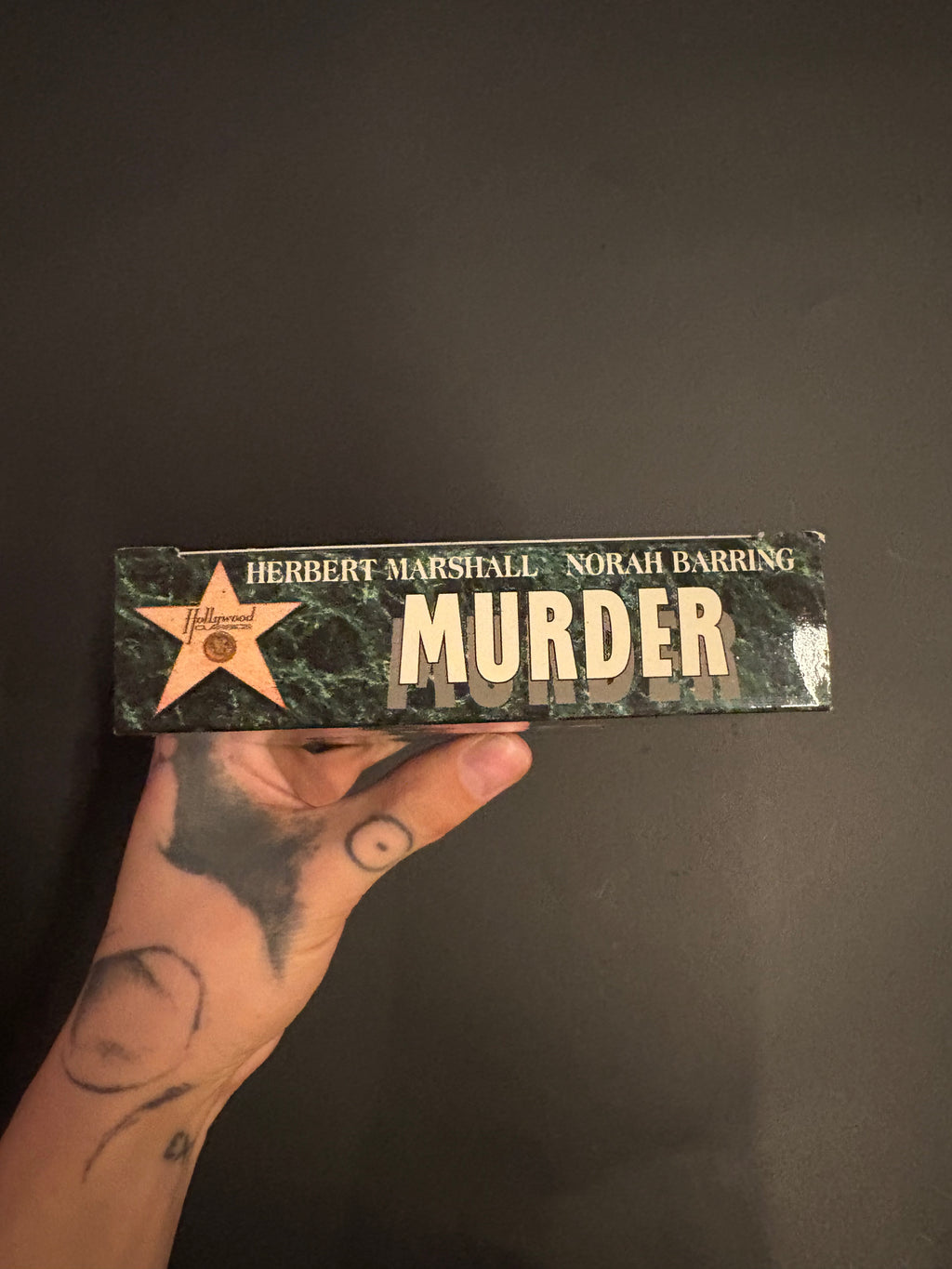Murder! (1930) Collector’s Edition VHS