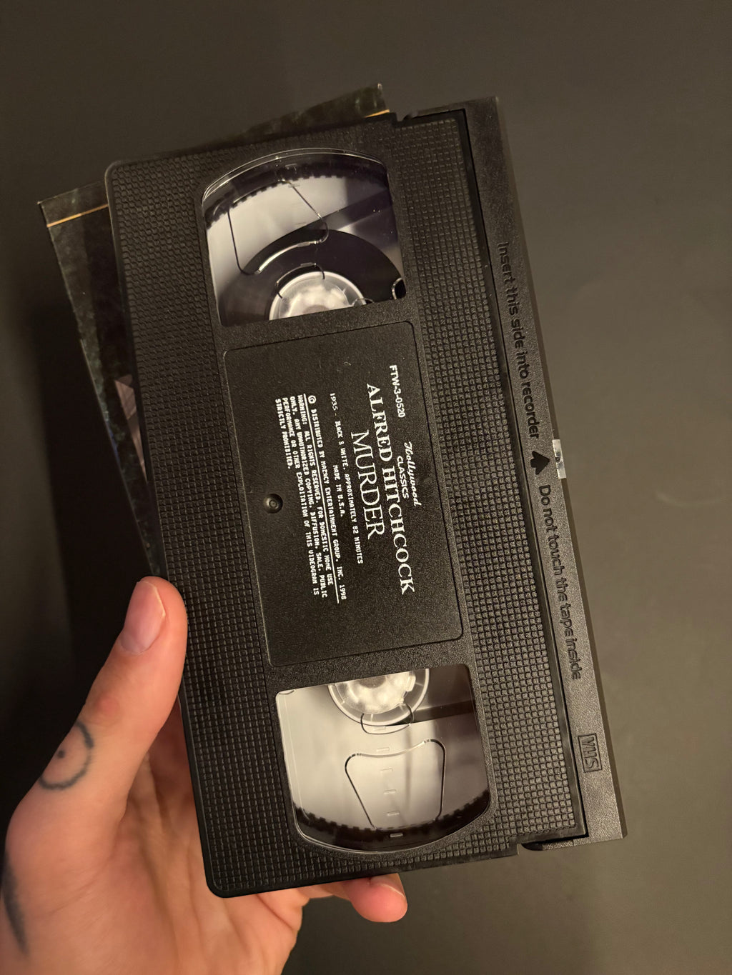 Murder! (1930) Collector’s Edition VHS