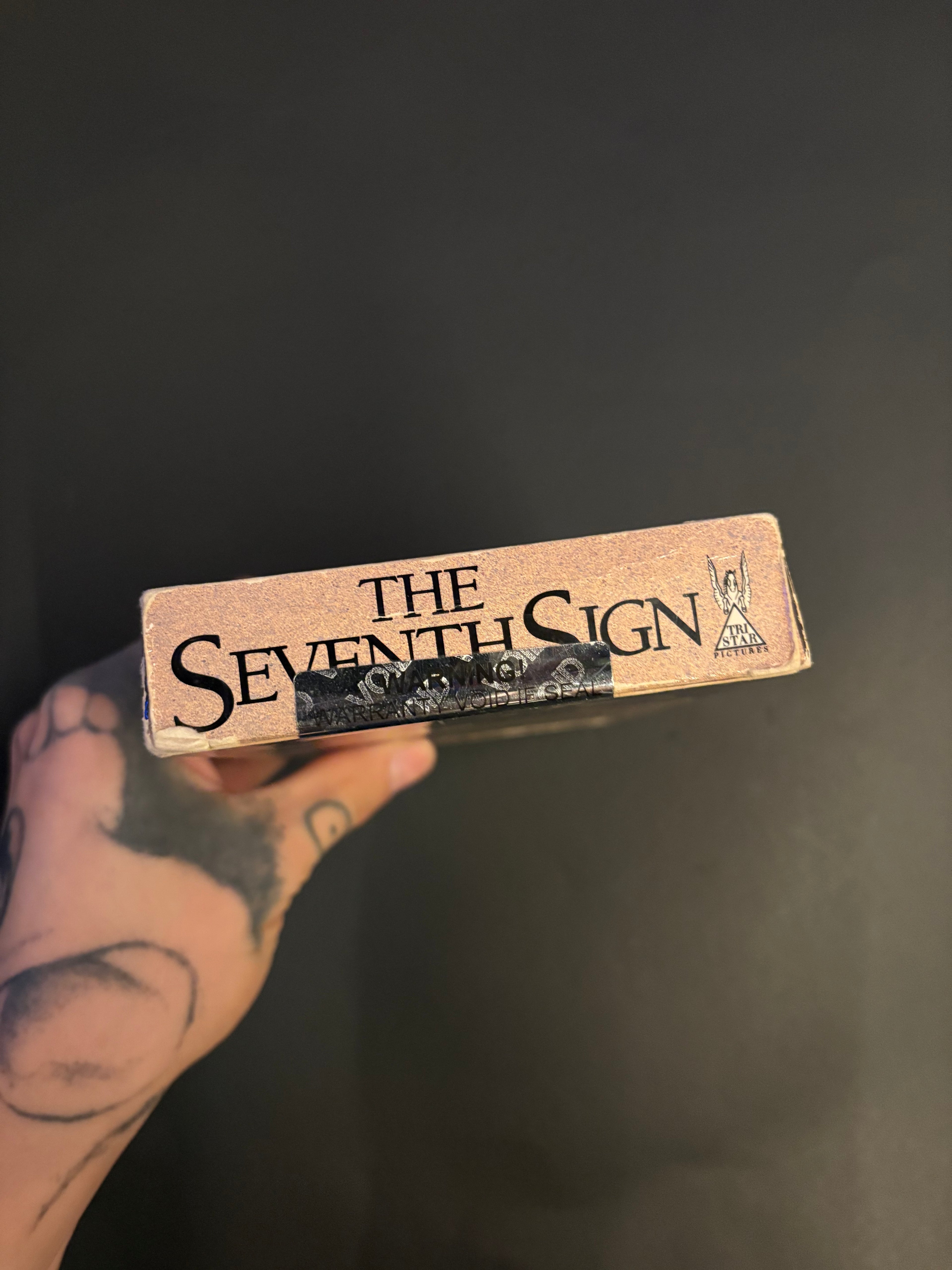 The Seventh Sign (1988) VHS