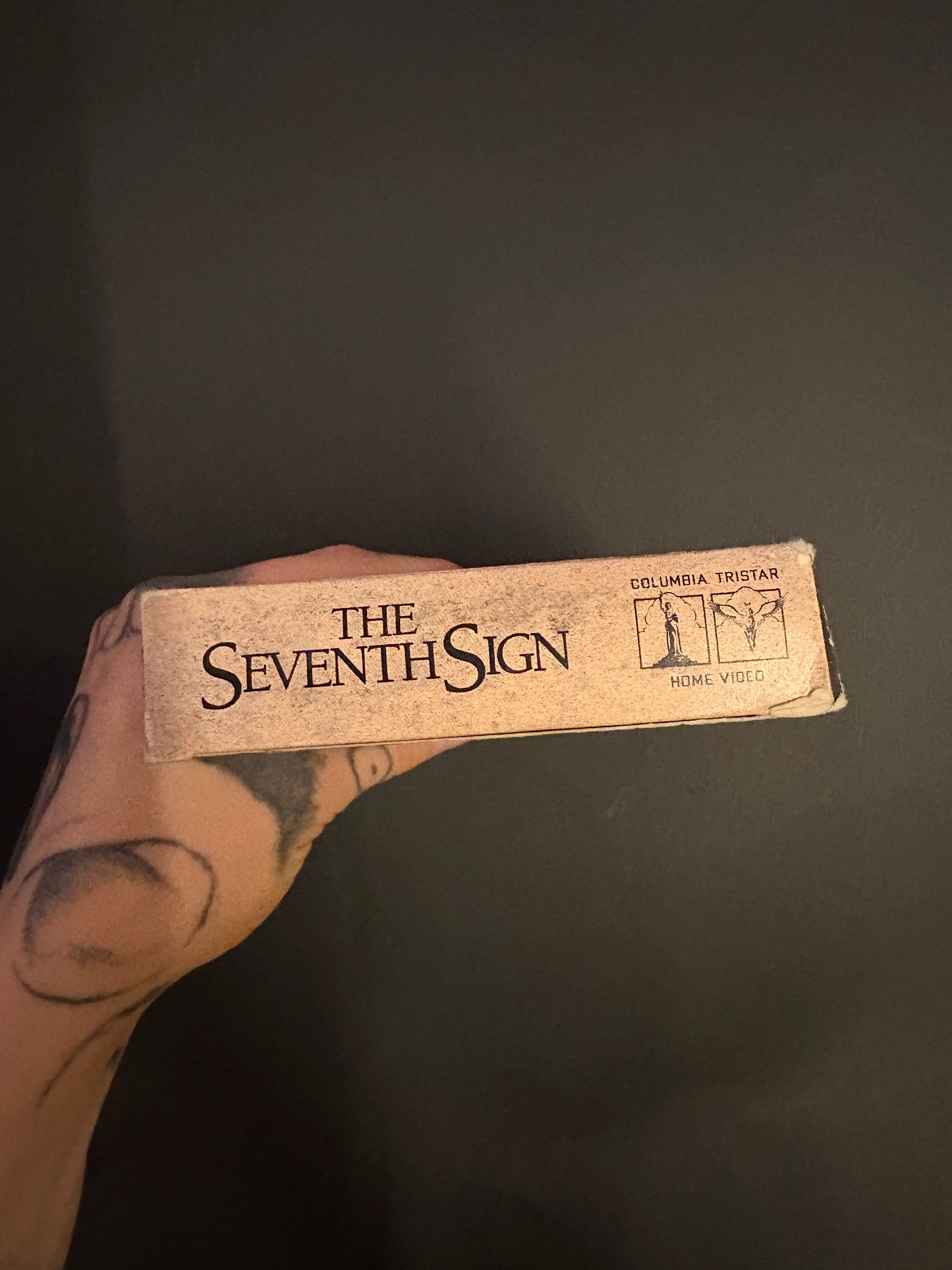 The Seventh Sign (1988) VHS