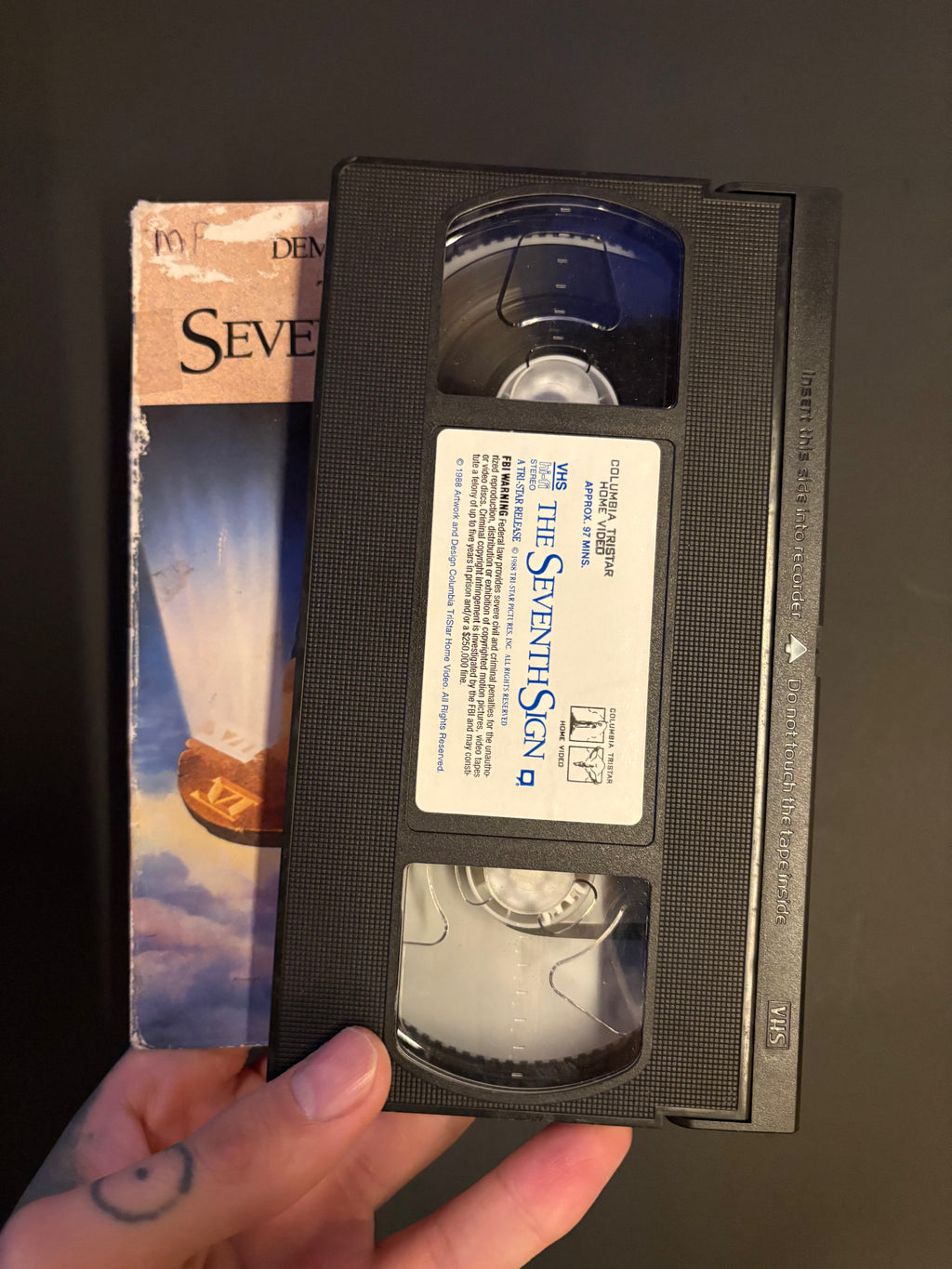 The Seventh Sign (1988) VHS