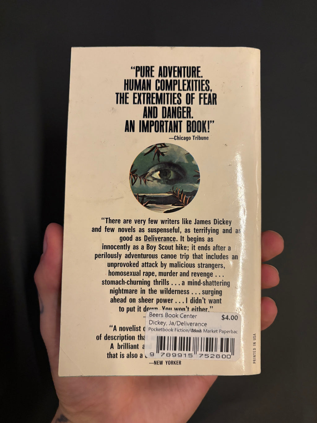Deliverance © 1970 by James Dickey