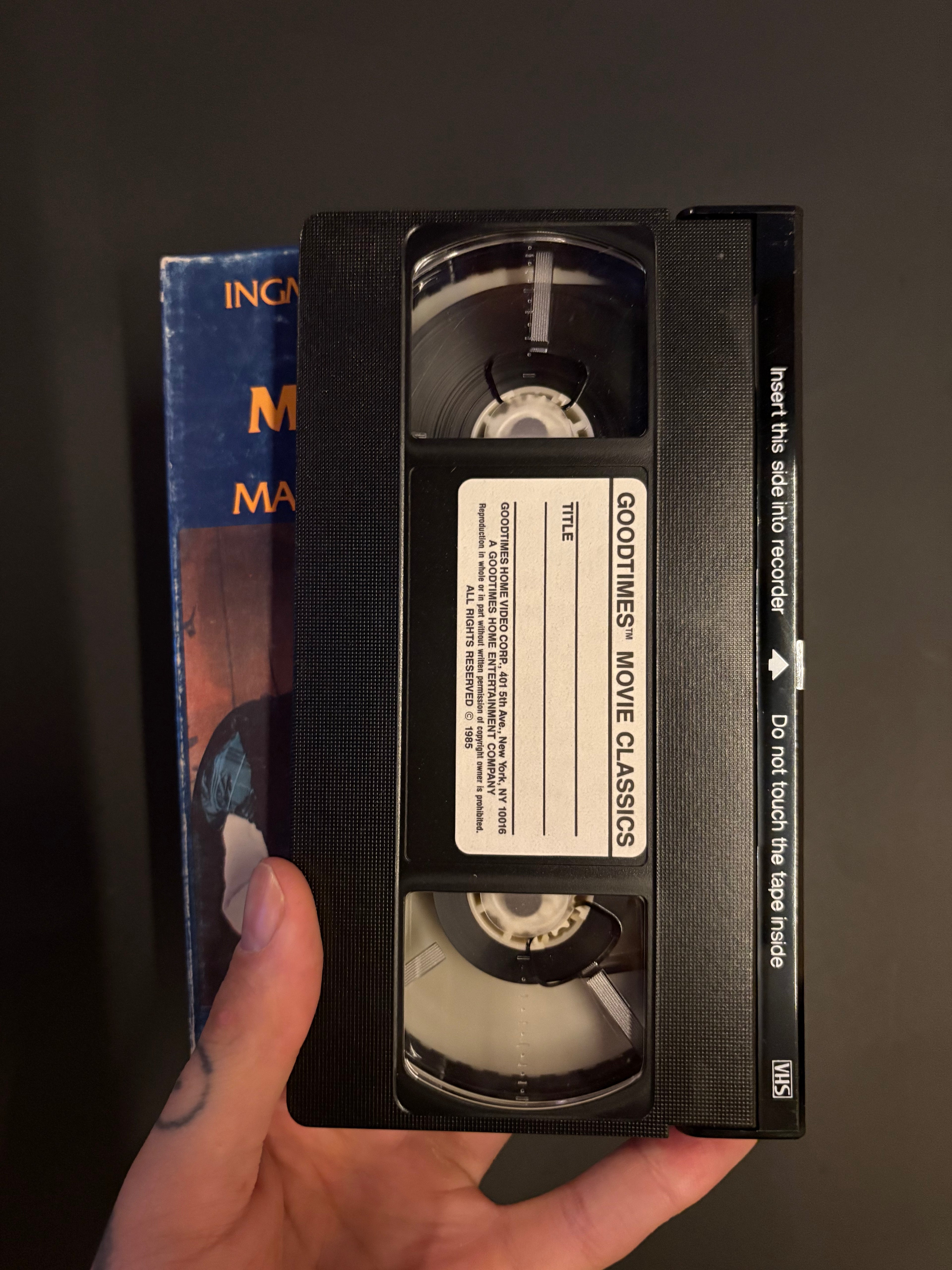 The Magician (1958) VHS