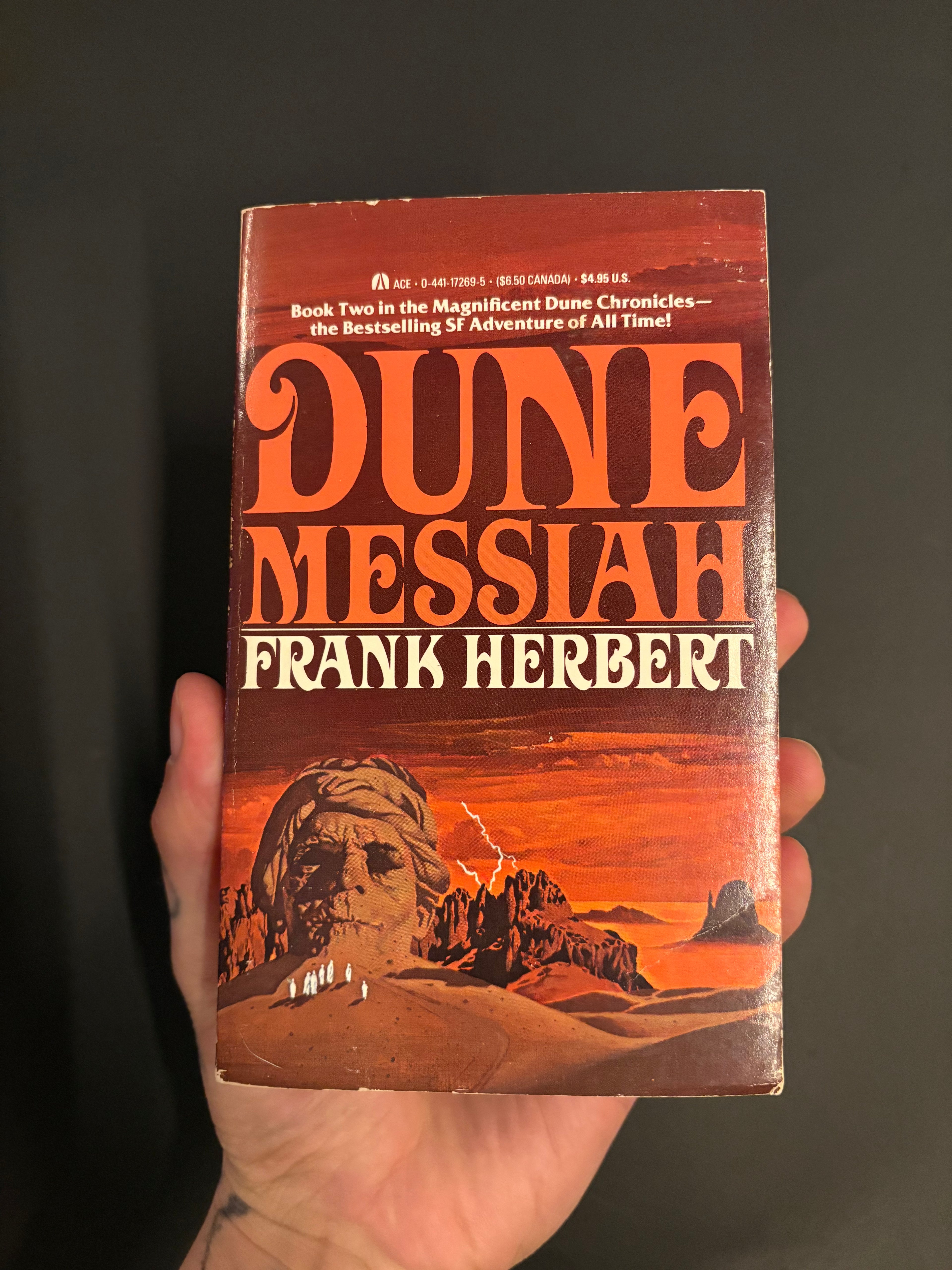 Dune Messiah © 1969 (1987 Reprint) by Frank Herbert
