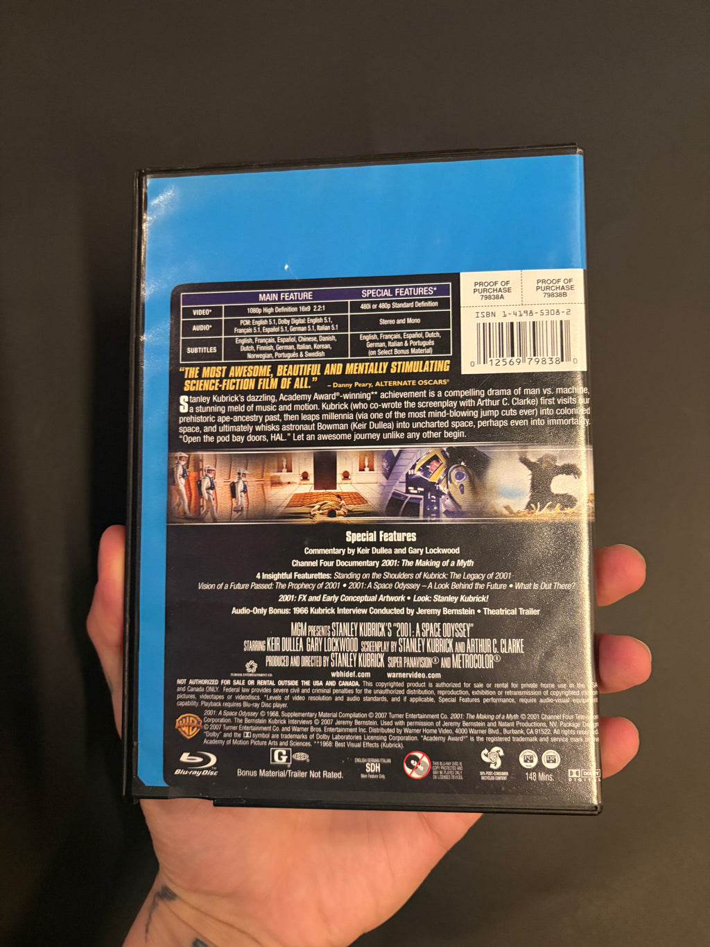 2001: A Space Odyssey (1968) Blu-ray
