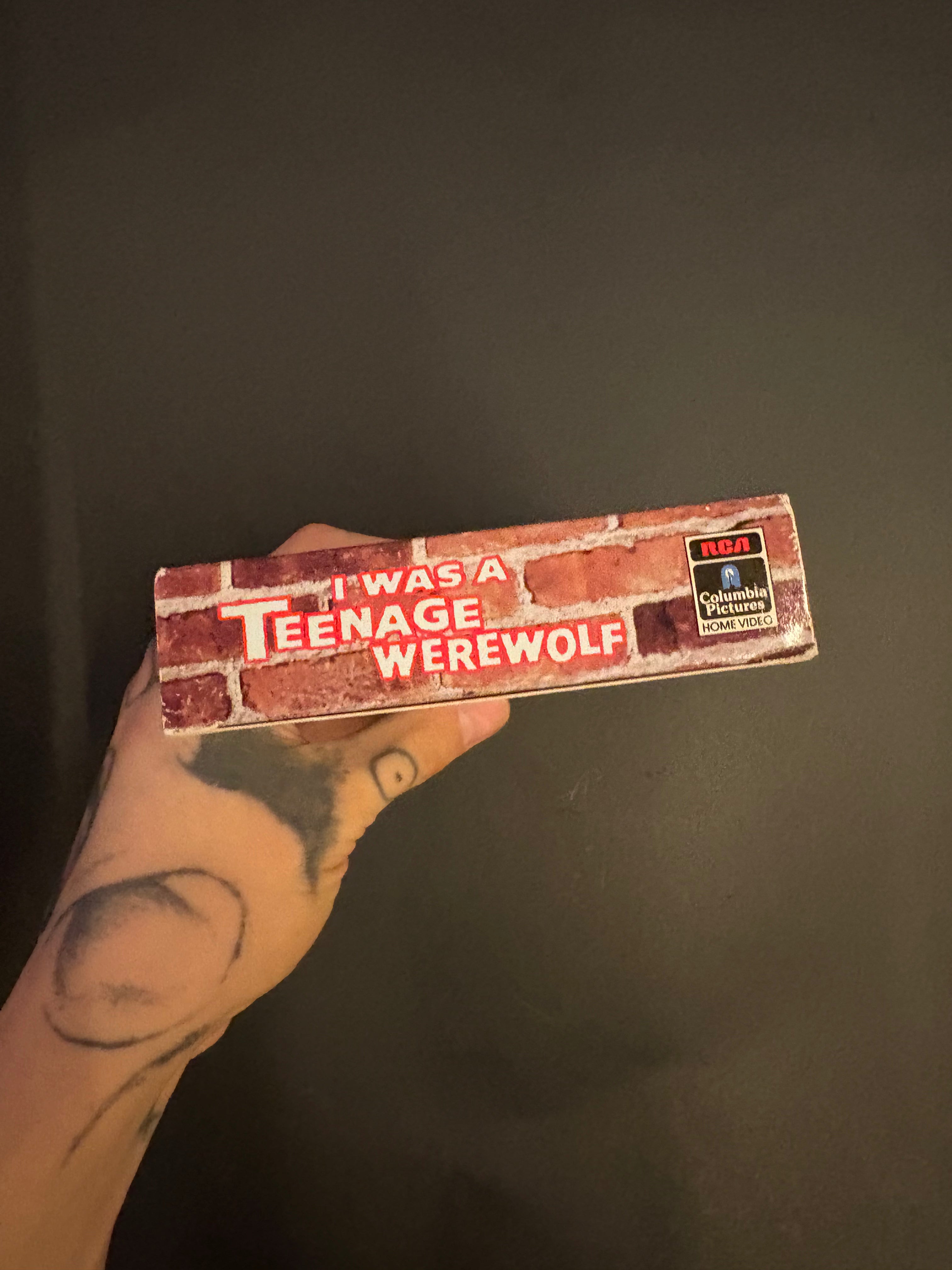 I Was a Teenage Werewolf (1957) VHS