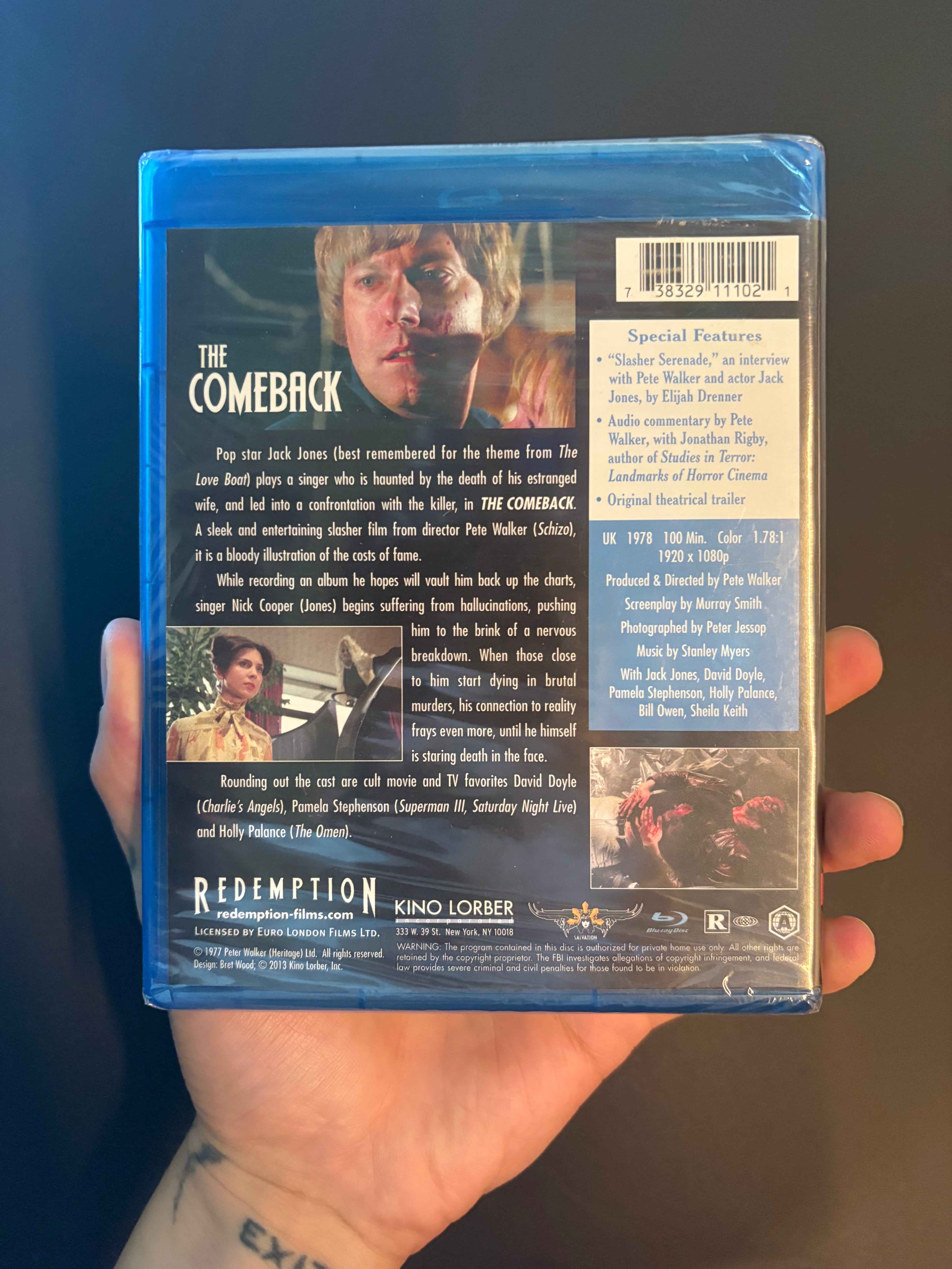 The Comeback (1978) Blu-ray