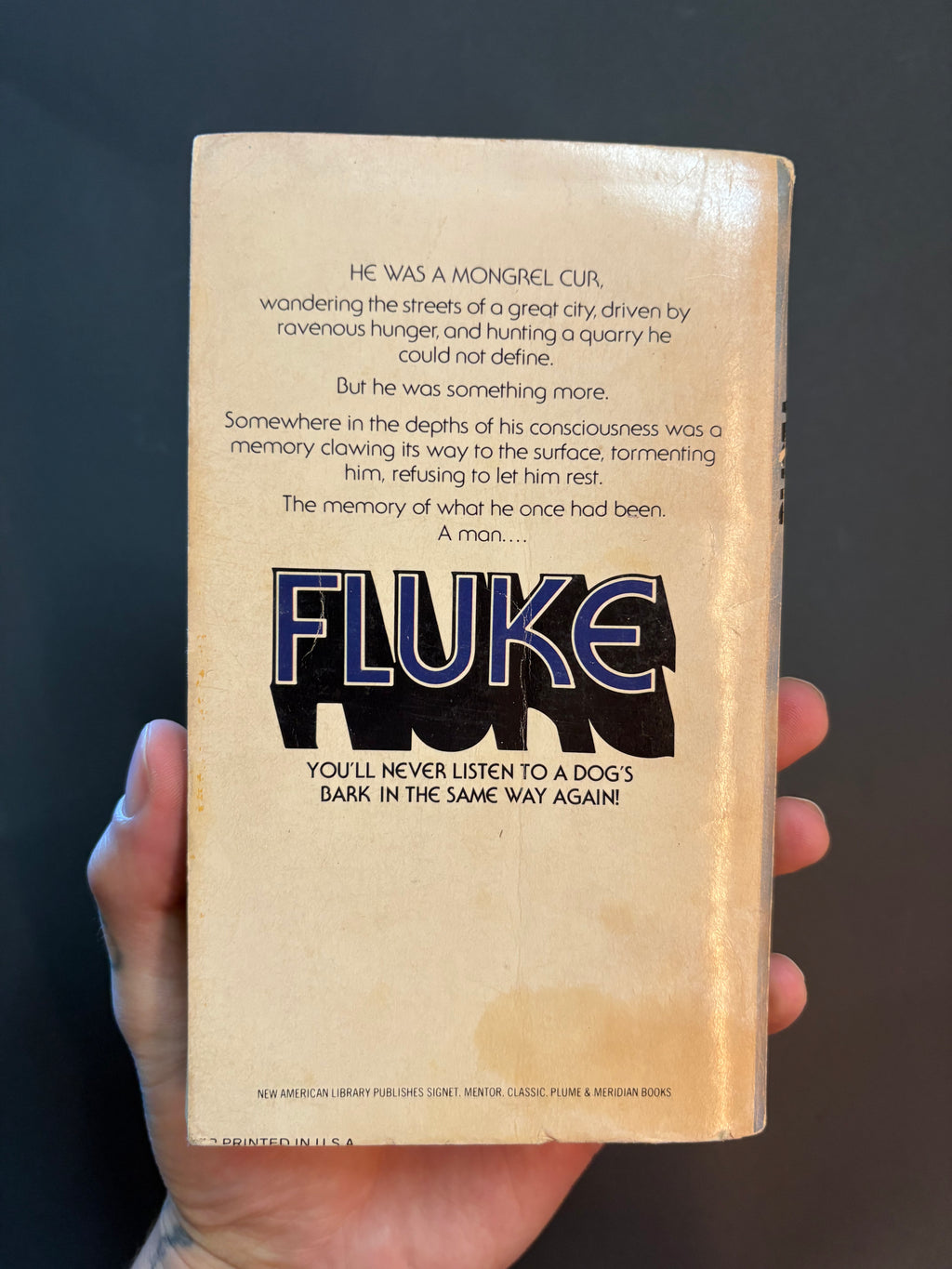 Fluke © 1977 by James Herbert