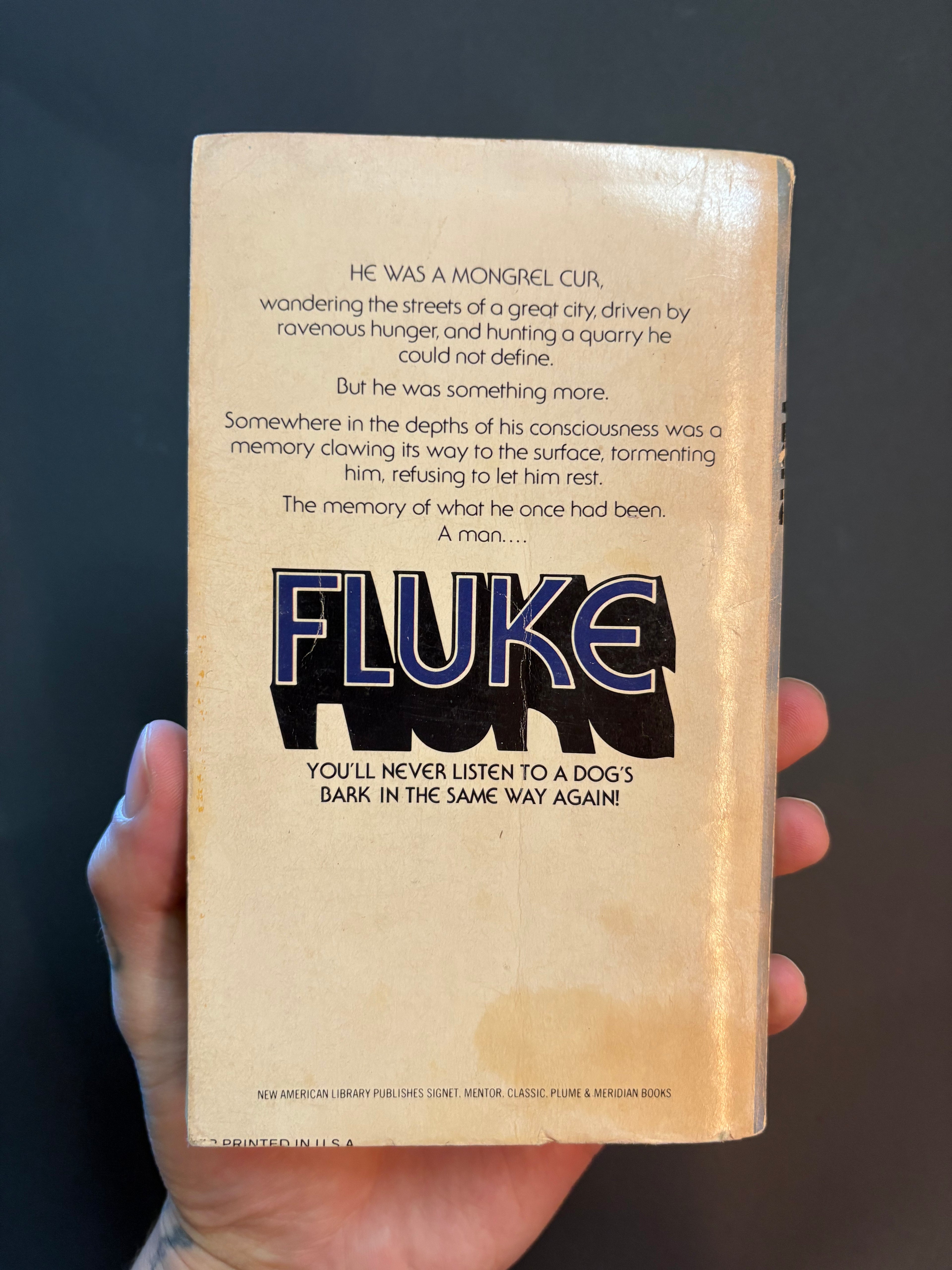 Fluke © 1977 by James Herbert
